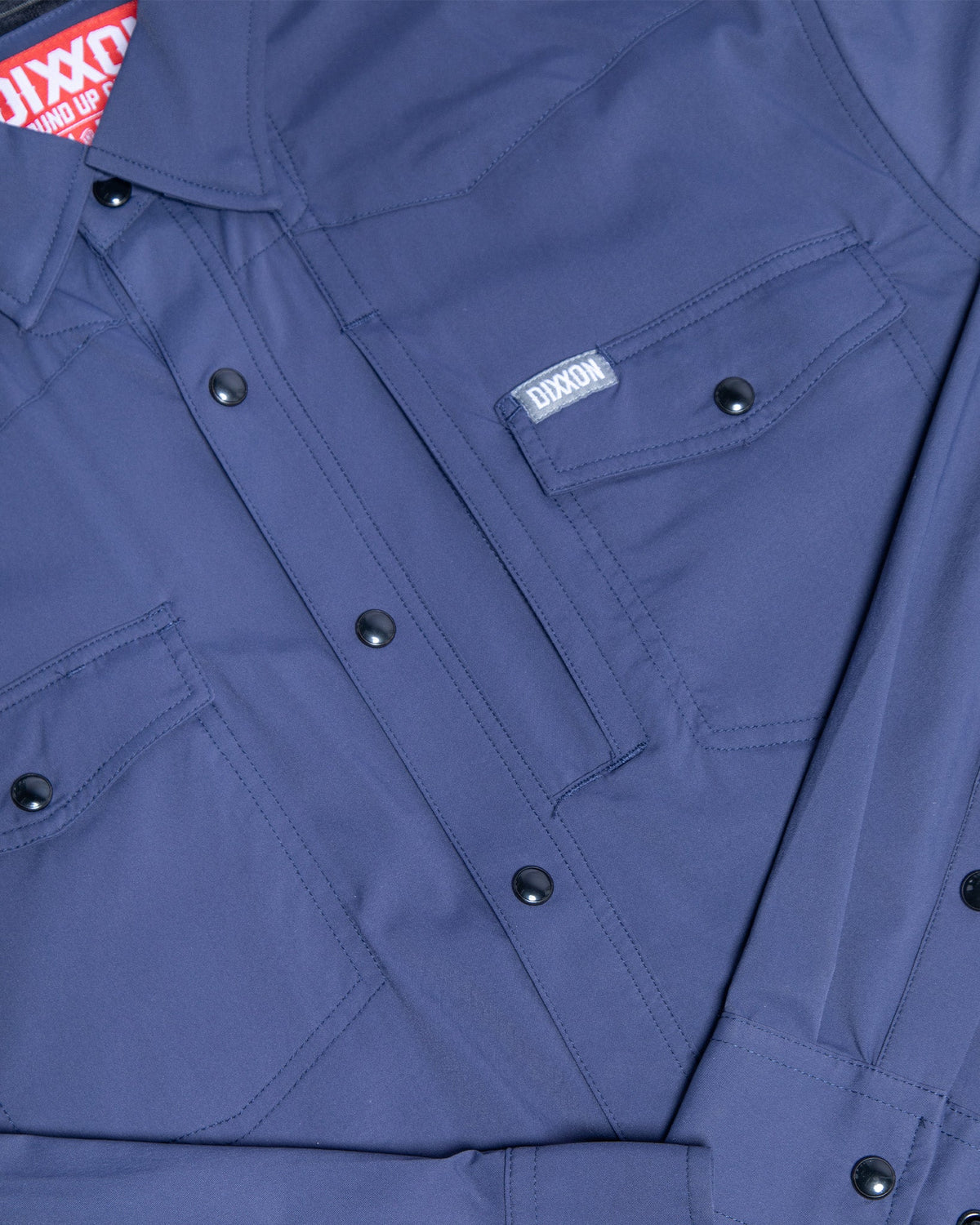 Outdoorsman Performance Long Sleeve - Navy - Dixxon Flannel Co. view 5