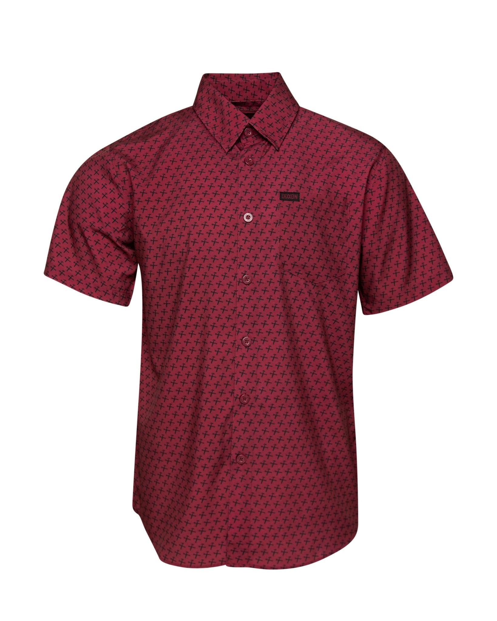 Party Hammers Party Shirt - Maroon & Black - Dixxon Flannel Co.