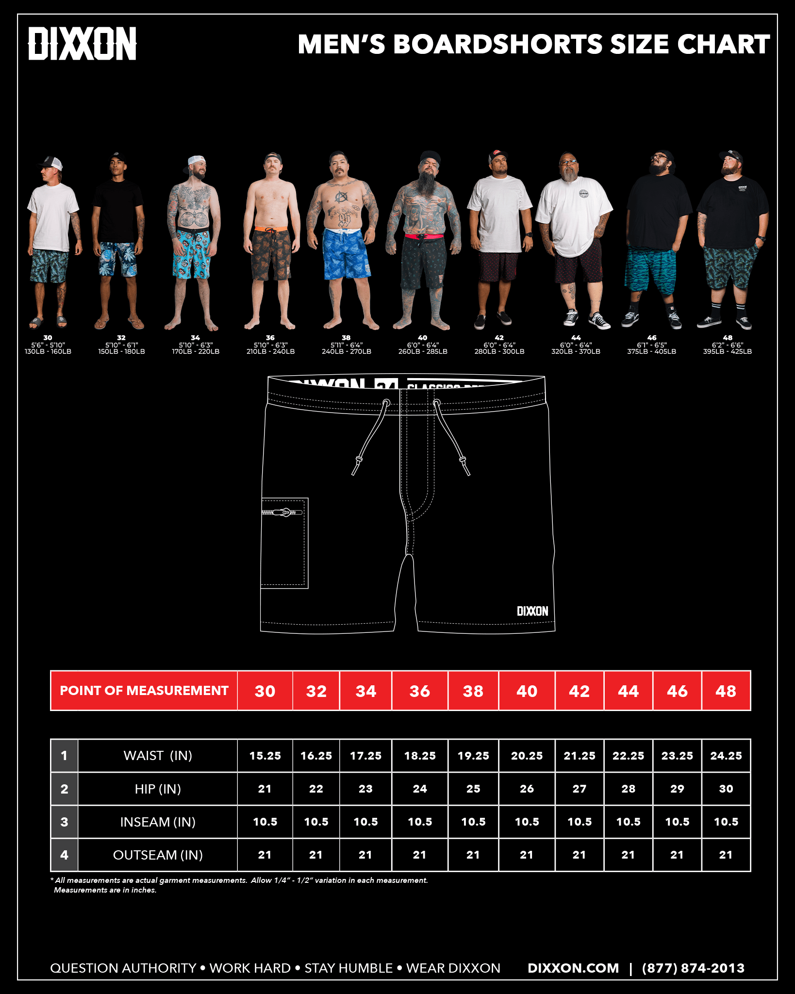 Polkacide Boardshorts - Red, White, & Blue - Dixxon Flannel Co.