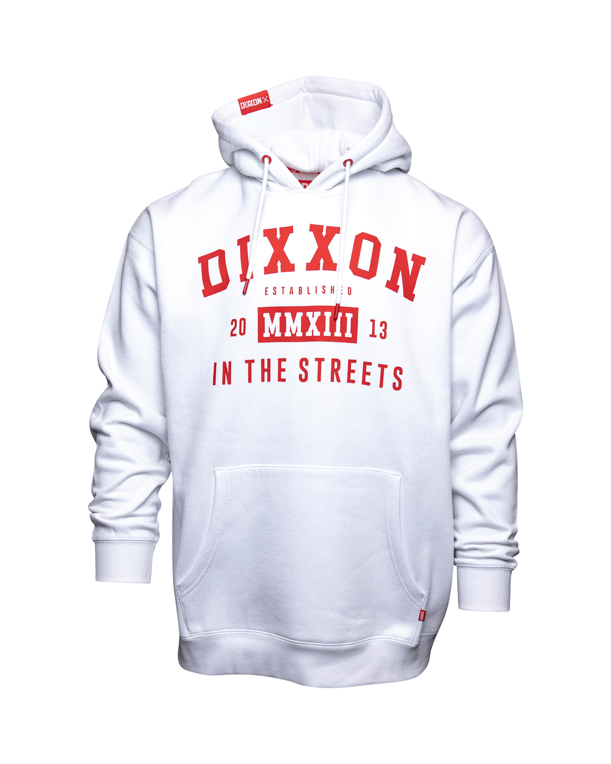 Red In The Streets Pullover Hoodie - White - view 2
