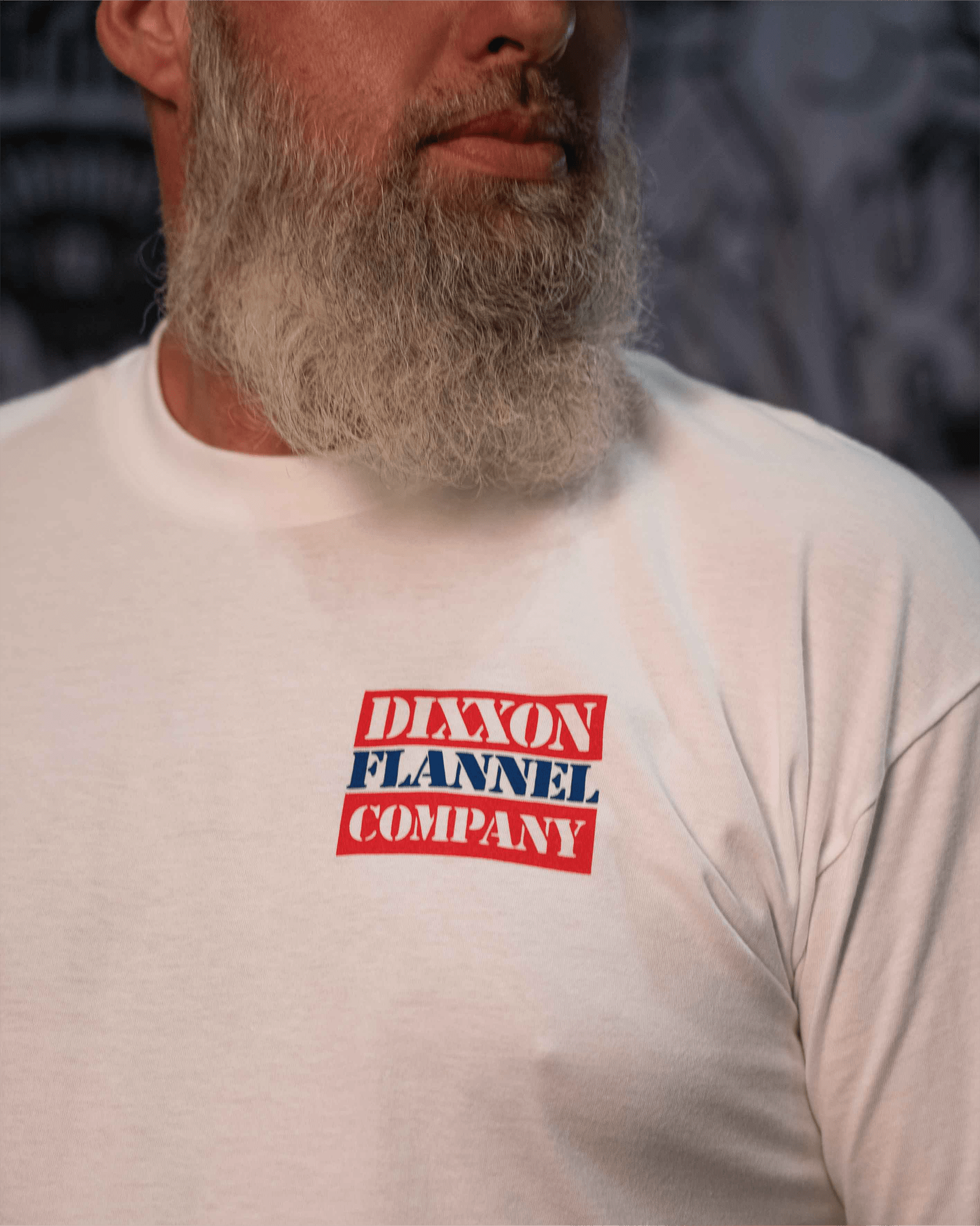 Red, White, & Blue Freedom Stamp T-Shirt - White - Dixxon Flannel Co.