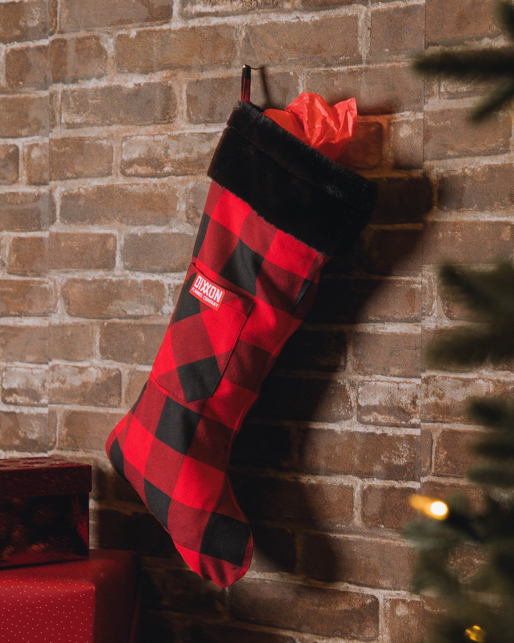 Redrum Christmas Stocking - Dixxon Flannel Co.