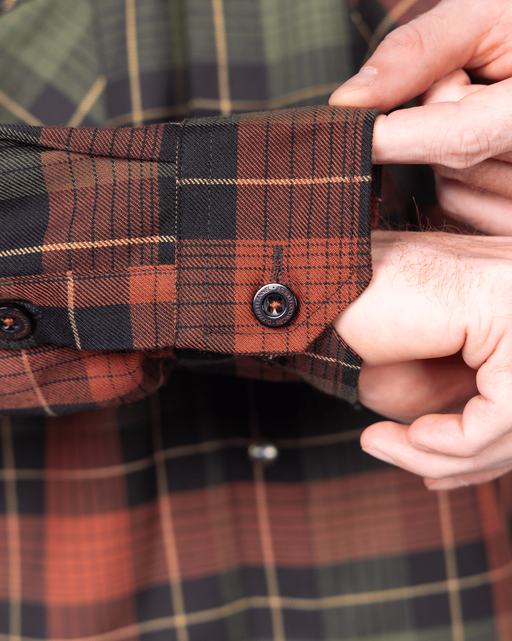 Redwood Forest Flannel - This Land Series - Dixxon Flannel Co.