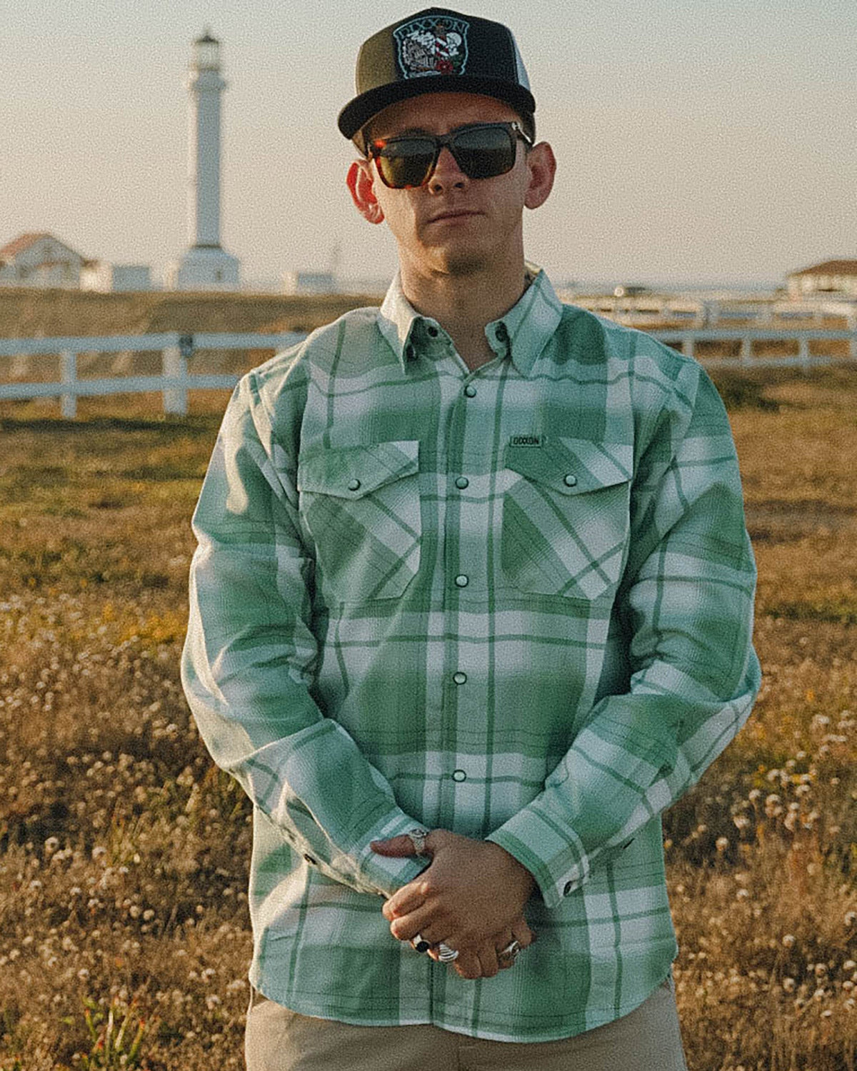 Sea Glass Flannel - view 1