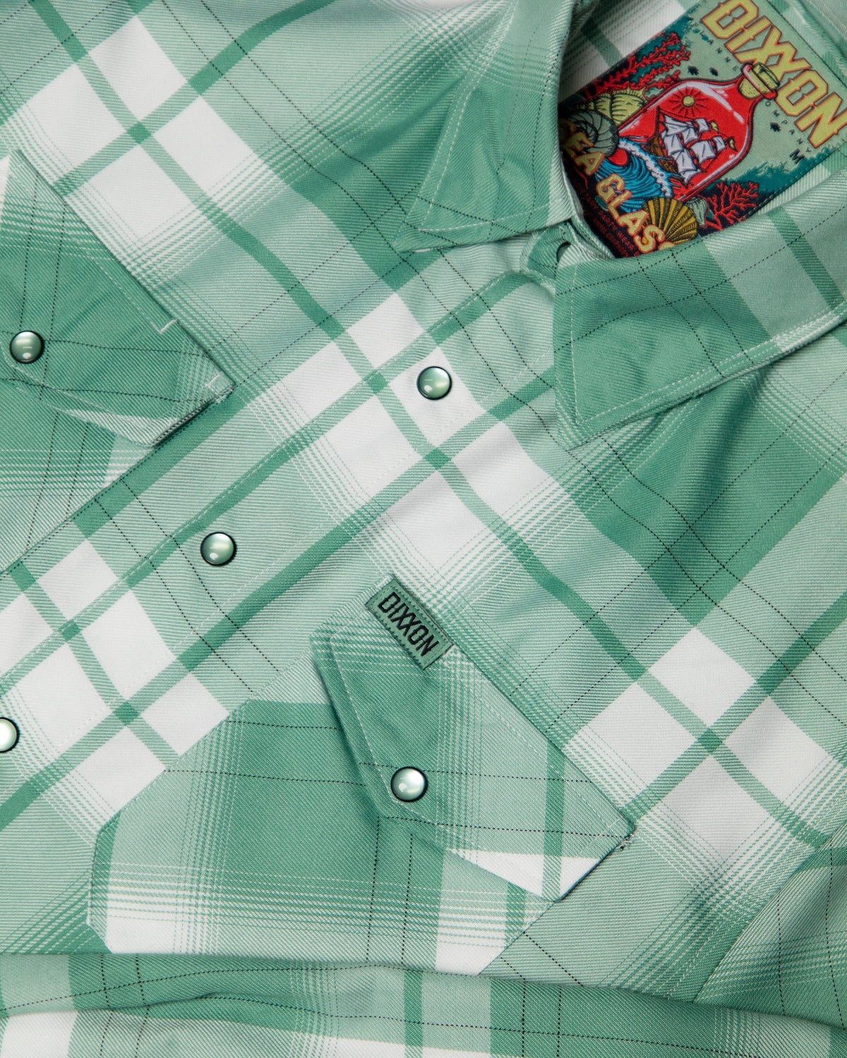 Sea Glass Flannel - view 5