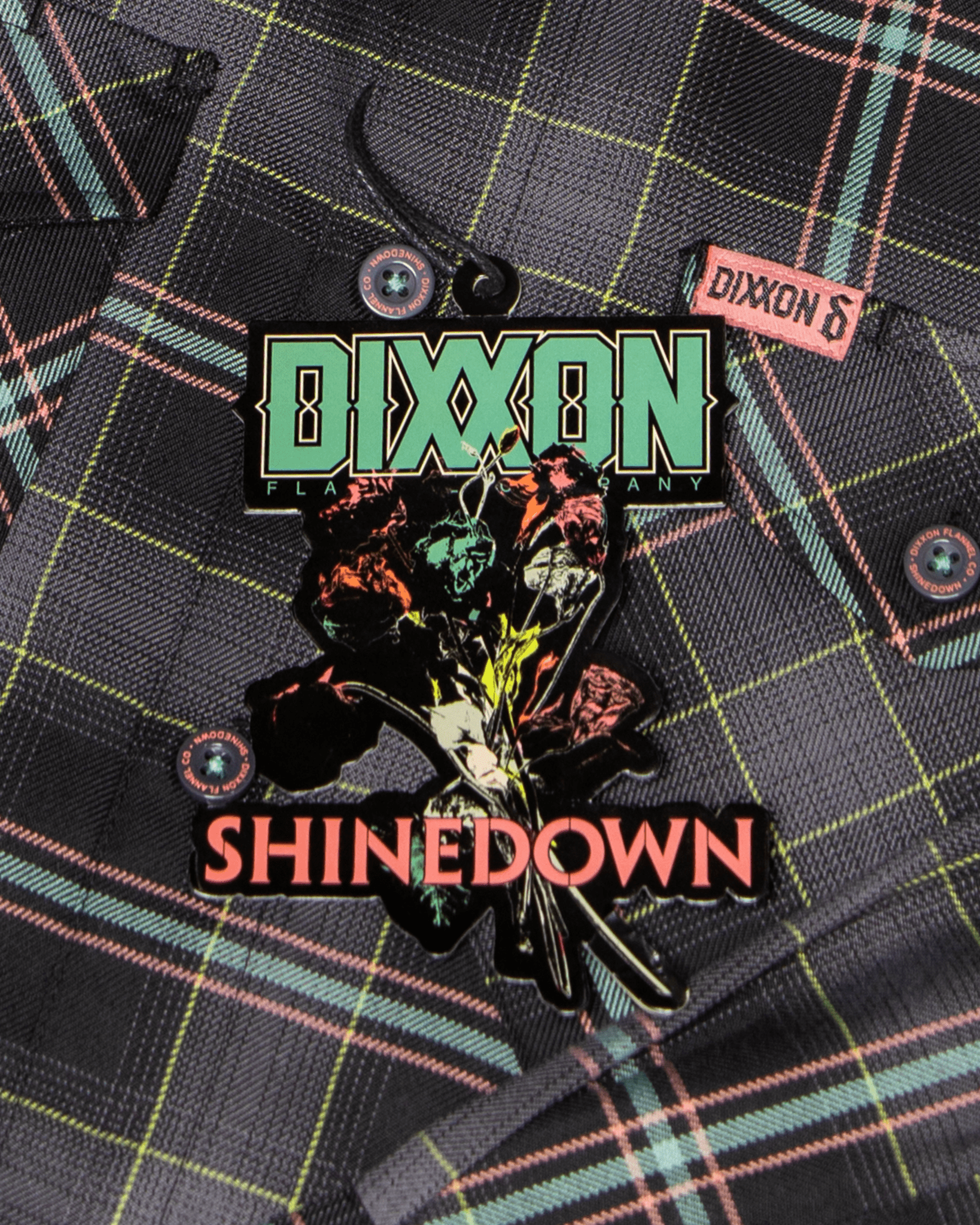 Shinedown EI8HT Flannel - Dixxon Flannel Co.