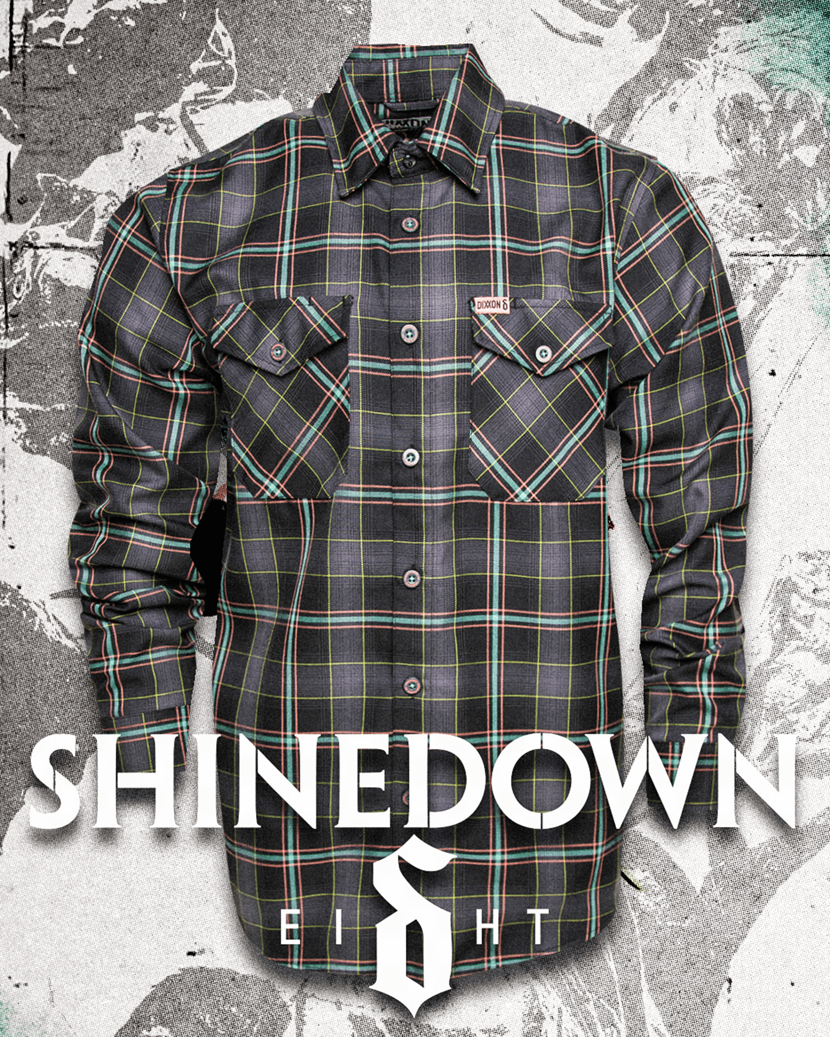 Shinedown EI8HT Flannel - Dixxon Flannel Co.