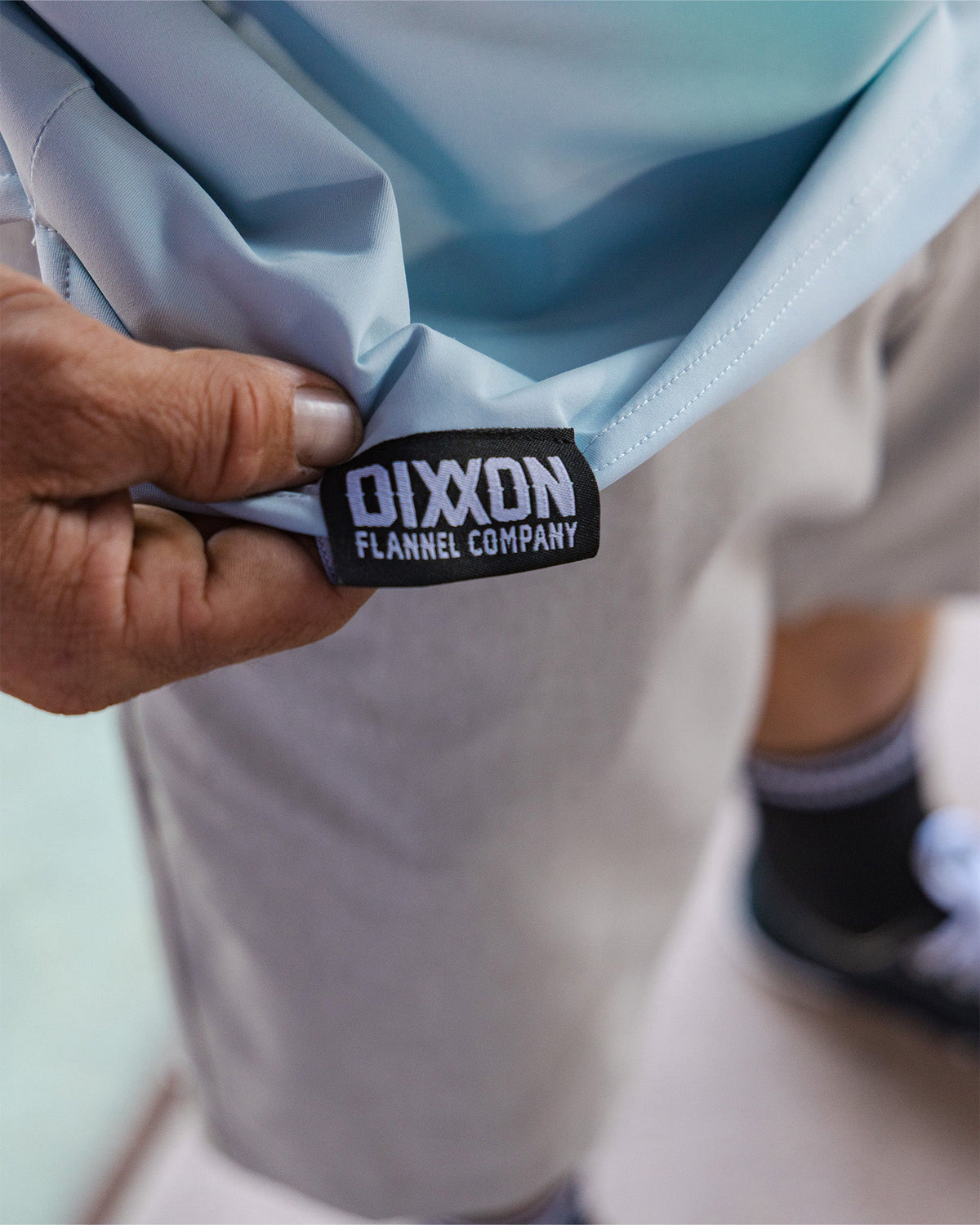 Solid Party Polo - Light Blue - Dixxon Flannel Co. view 6