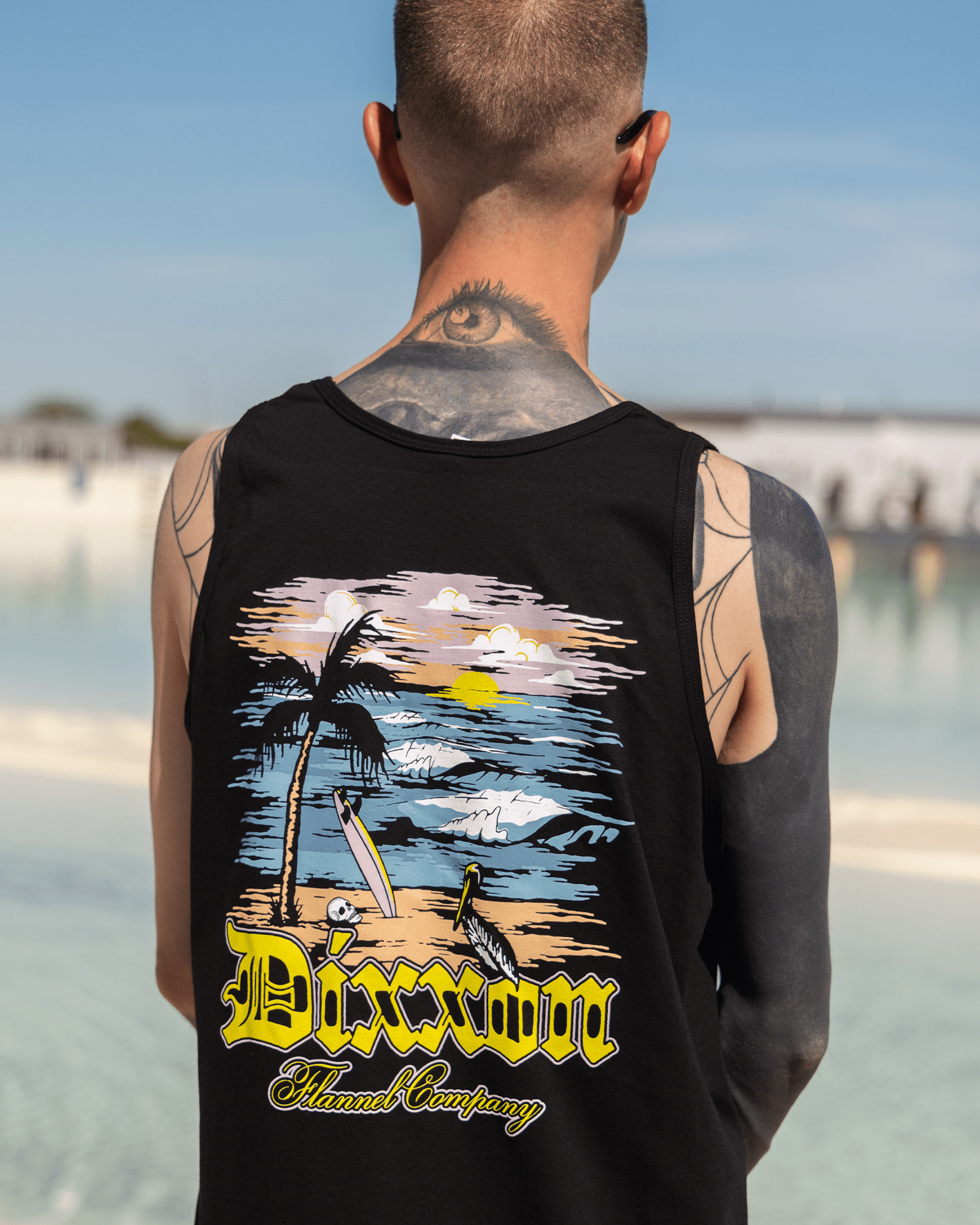South Swell Tank - Black - Dixxon Flannel Co.