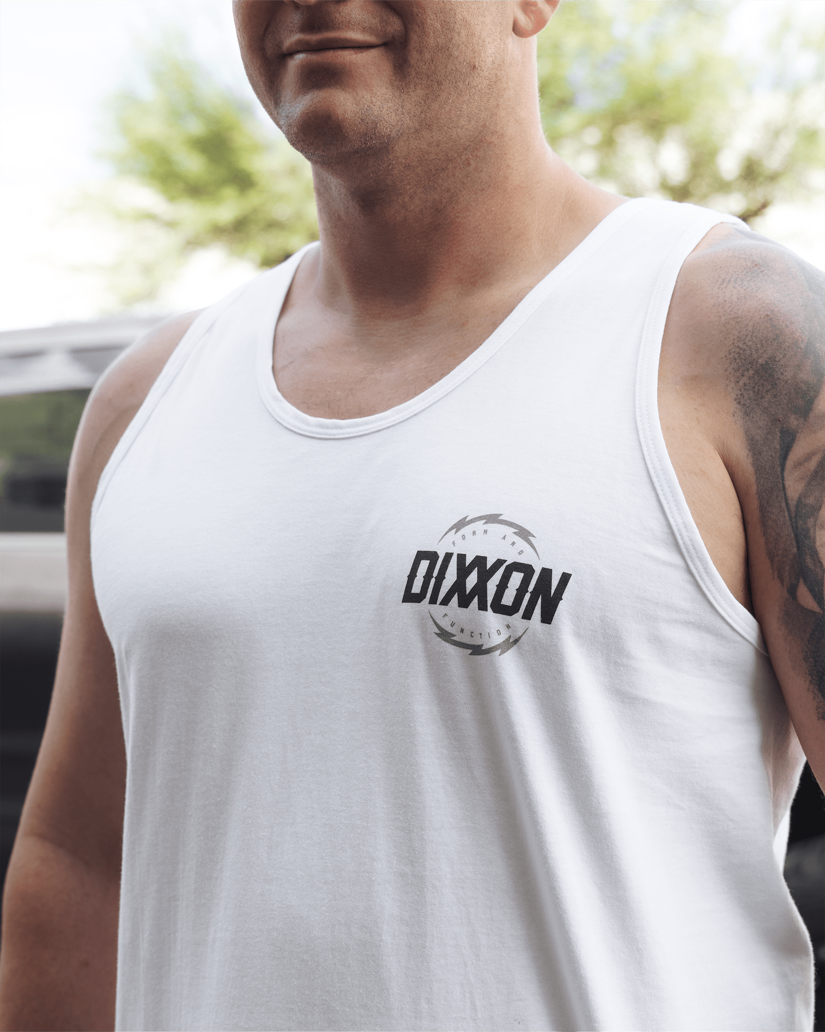 Sparks Tank - White - Dixxon Flannel Co. view 2
