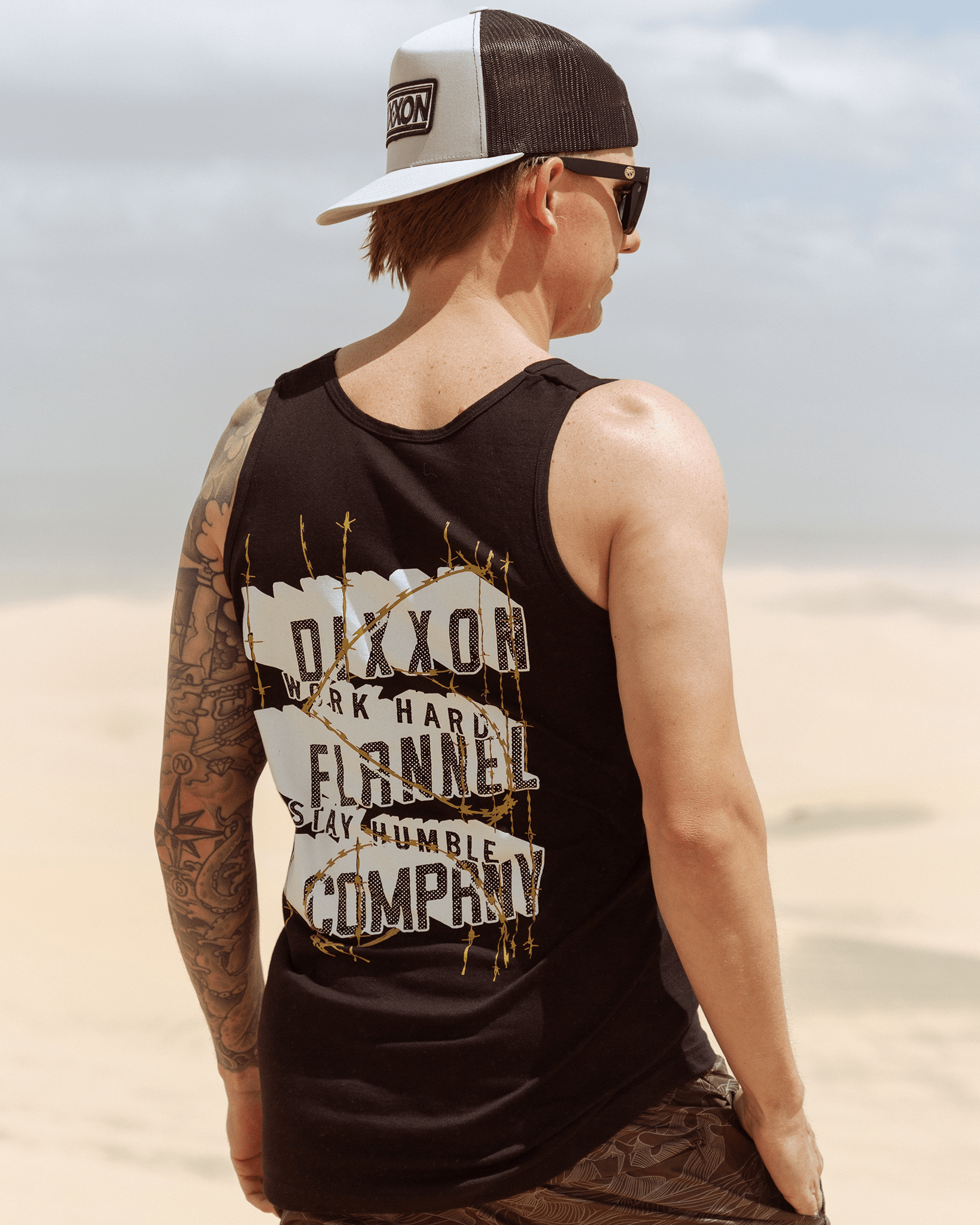 Stay Humble Tank - Black - Dixxon Flannel Co.