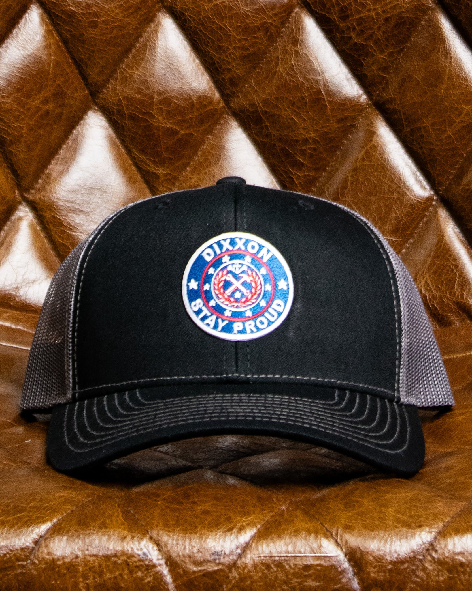 Stay Proud Curved Bill Trucker Snapback - Dixxon Flannel Co.