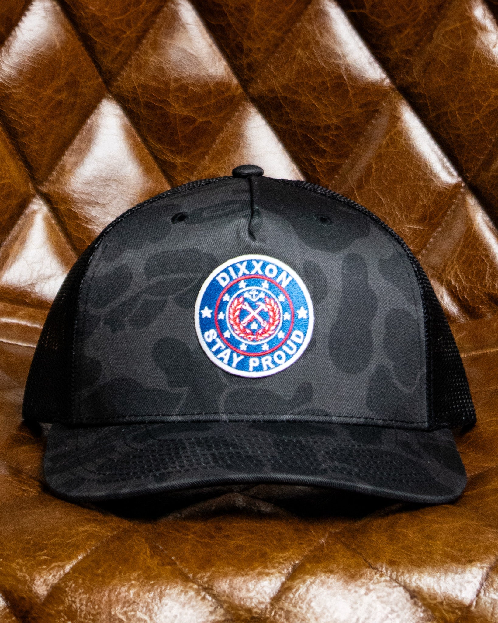 Stay Proud Curved Bill Trucker Snapback - Dixxon Flannel Co.