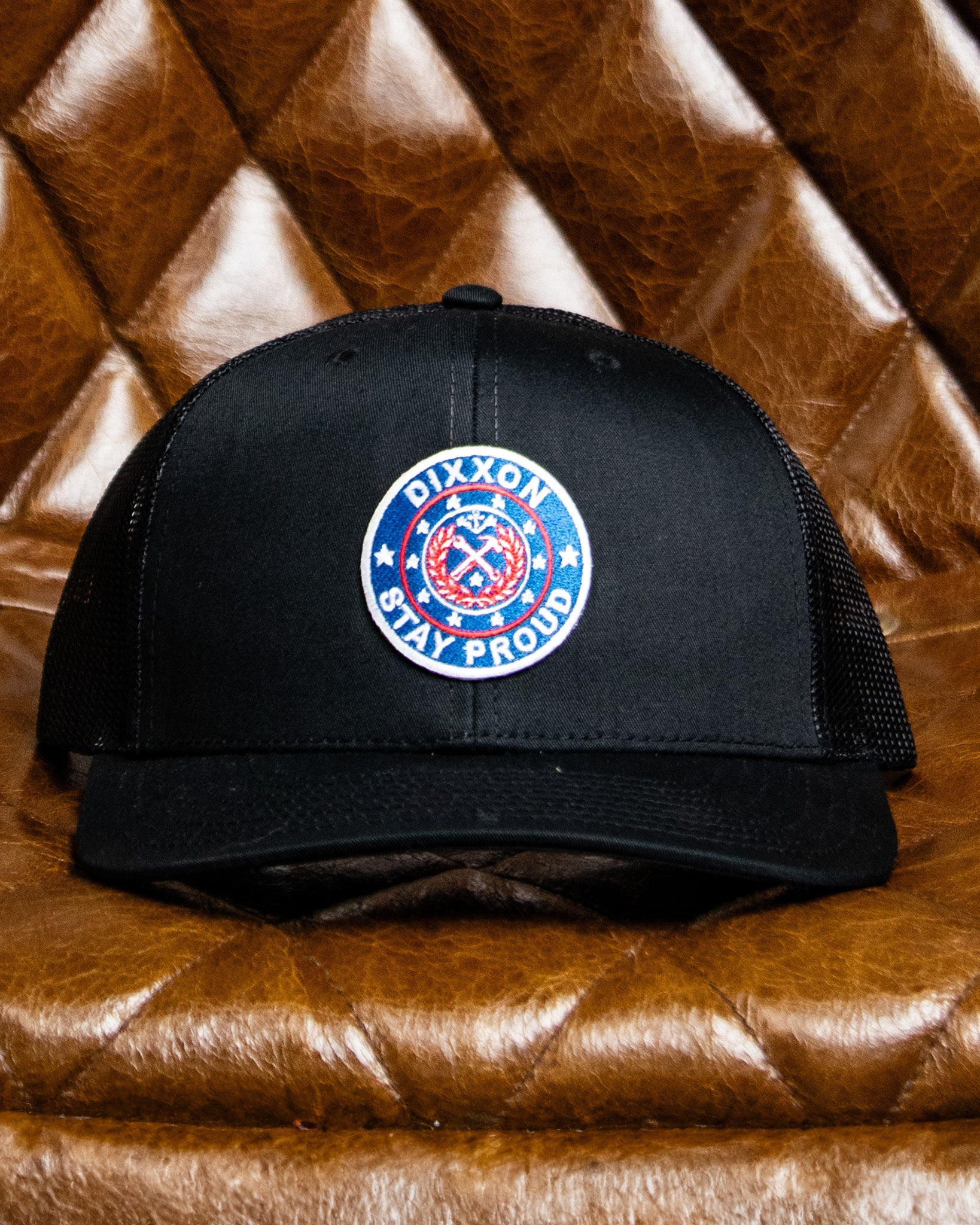 Stay Proud Curved Bill Trucker Snapback - Dixxon Flannel Co.