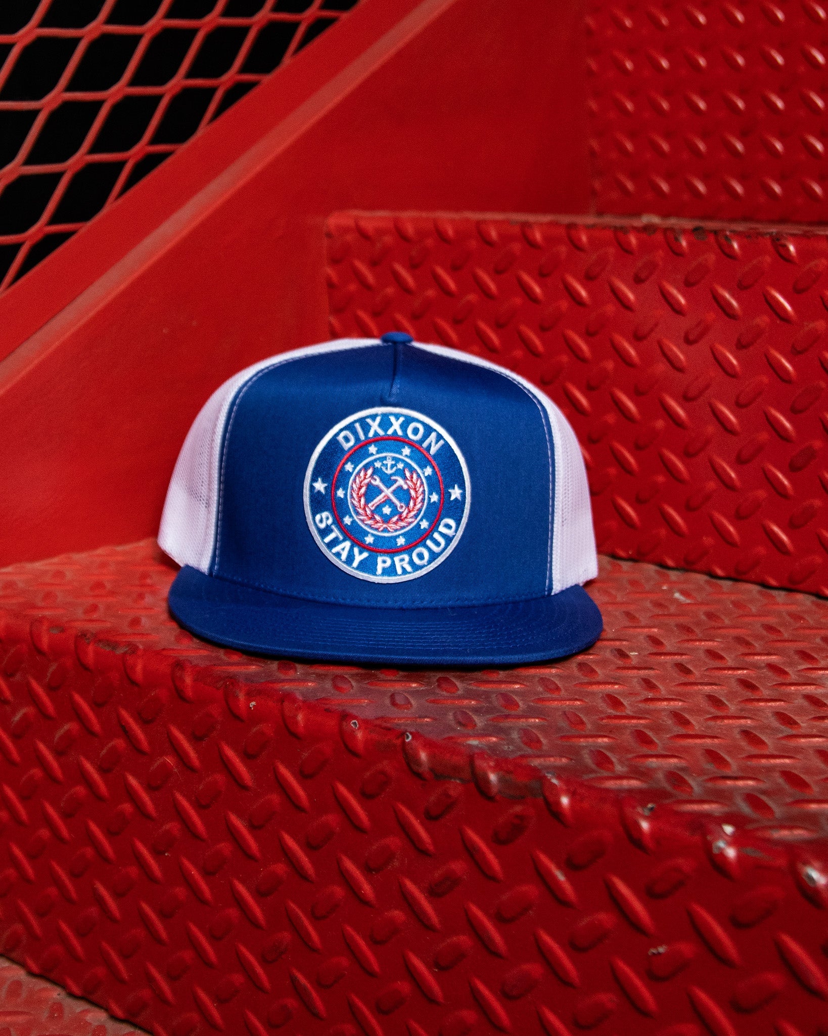 Stay Proud Flat Bill Trucker Snapback - Dixxon Flannel Co.