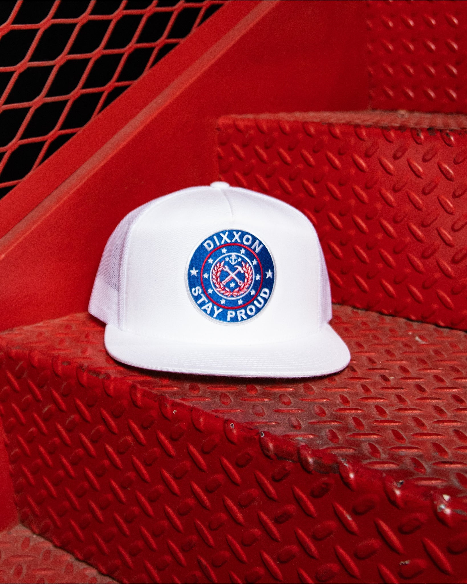 Stay Proud Flat Bill Trucker Snapback - Dixxon Flannel Co.