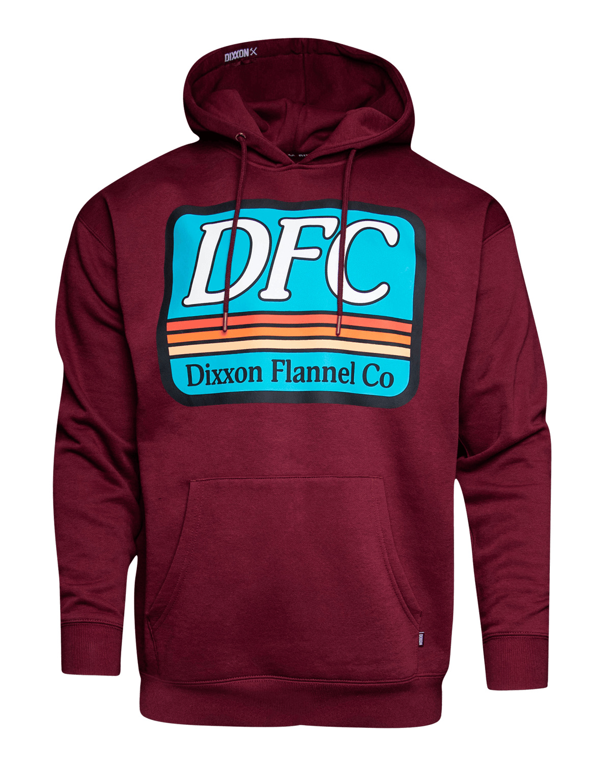 Steeze Pullover Hoodie - Maroon - view 2
