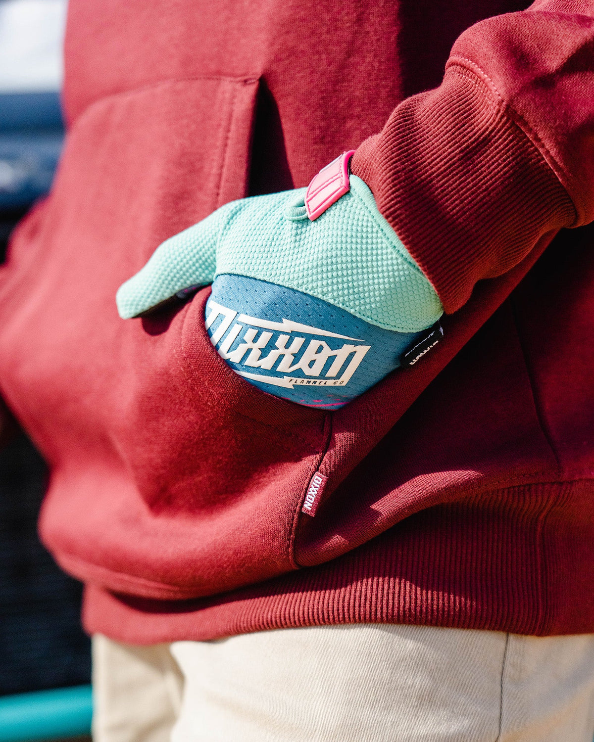 Steeze Pullover Hoodie - Maroon - view 6