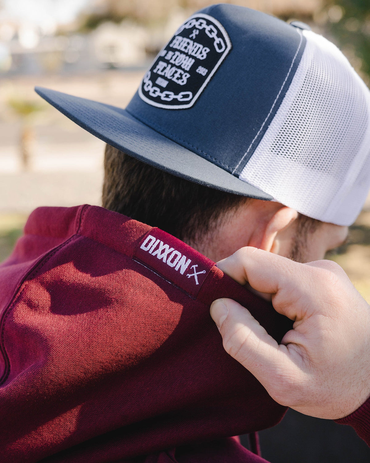 Steeze Pullover Hoodie - Maroon - view 5