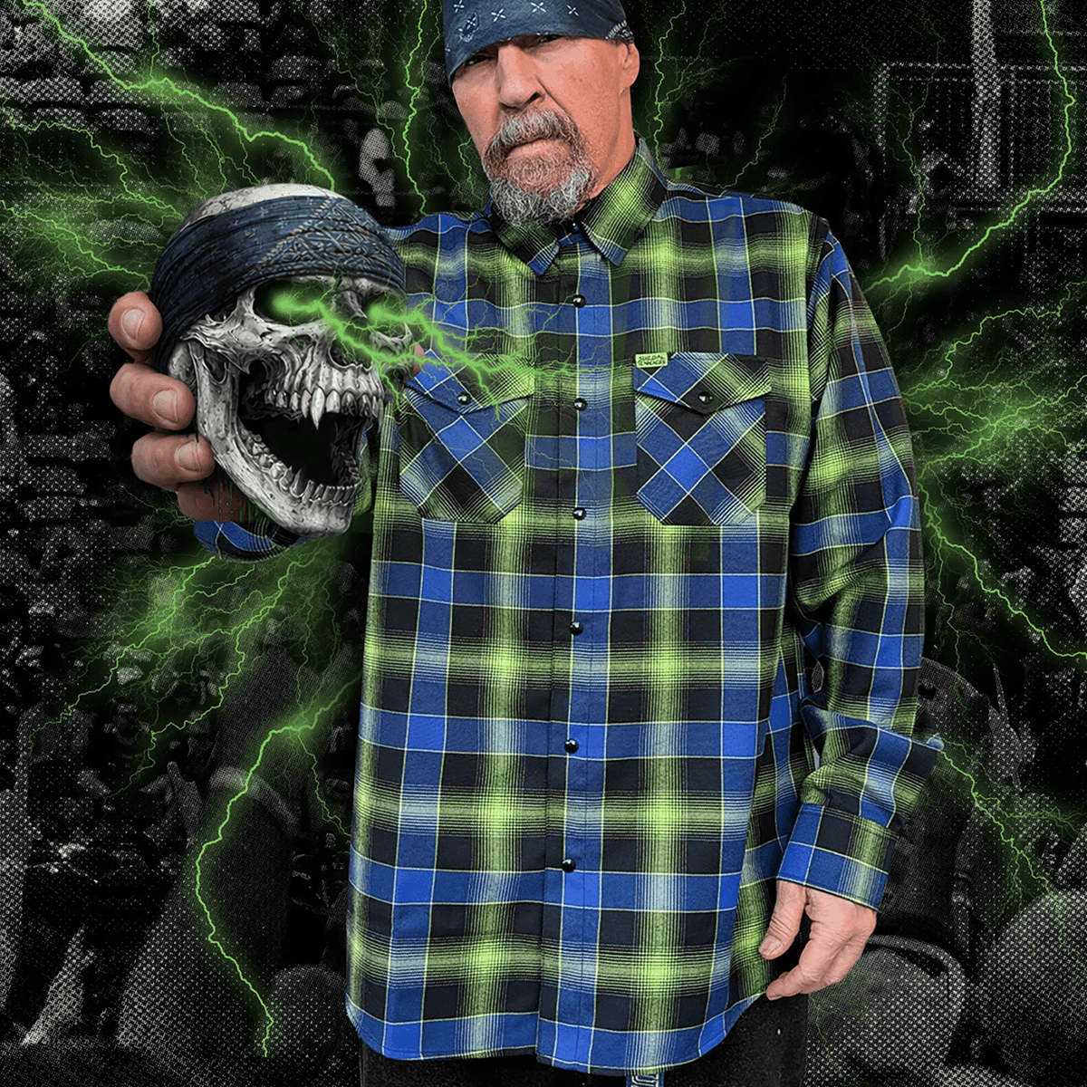 Suicidal Tendencies Adrenaline Addict Flannel | Dixxon Flannel Co.