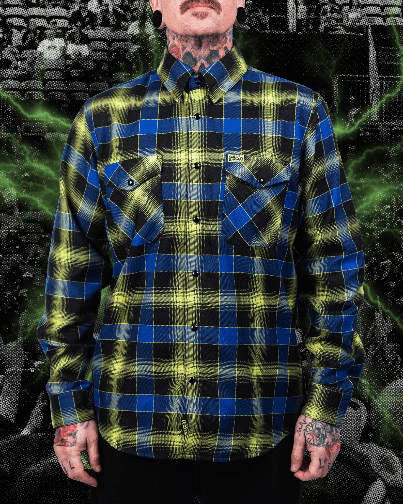 Suicidal Tendencies Adrenaline Addict Flannel - Dixxon Flannel Co.