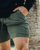 Terry Cut Off Shorts - O.D. Green - Dixxon Flannel Co.