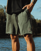 Terry Cut Off Shorts - O.D. Green - Dixxon Flannel Co.