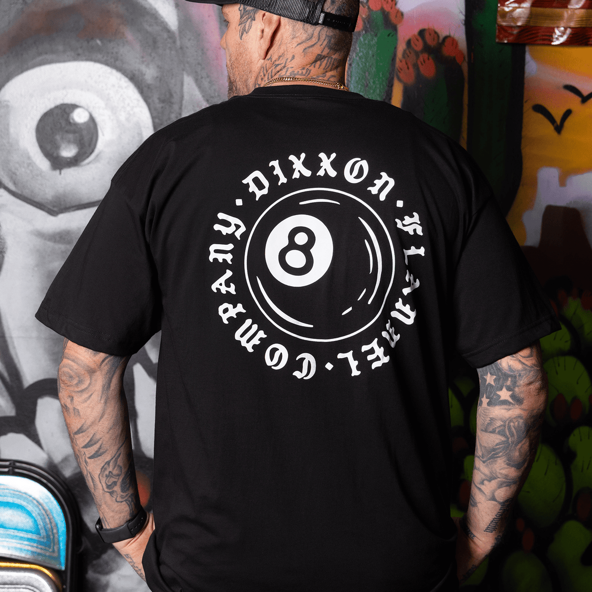 The 8 T-Shirt - Black | Dixxon Flannel Co.