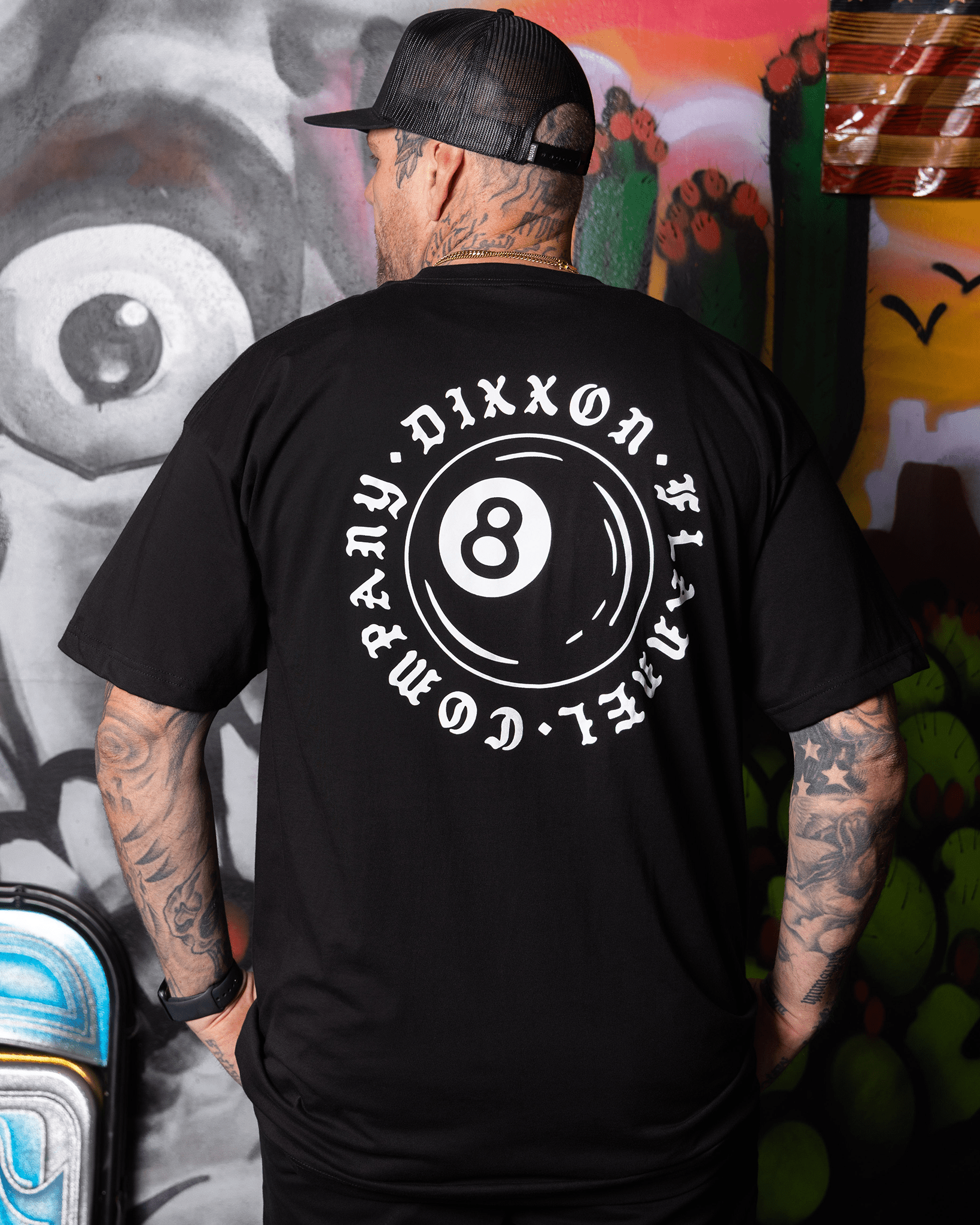 The 8 T-Shirt - Black - Dixxon Flannel Co.