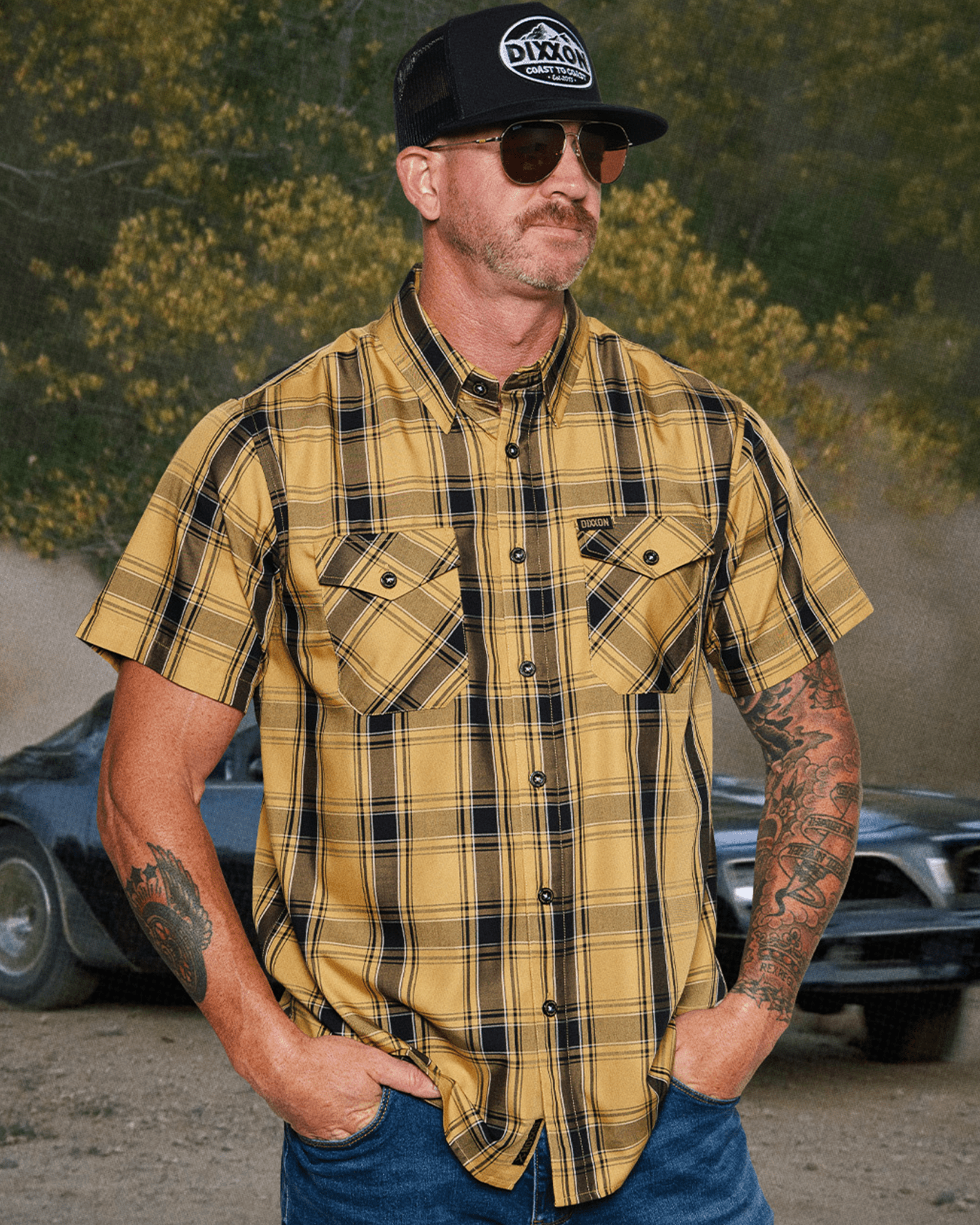 The Bandit Bamboo Short Sleeve - Dixxon Flannel Co.