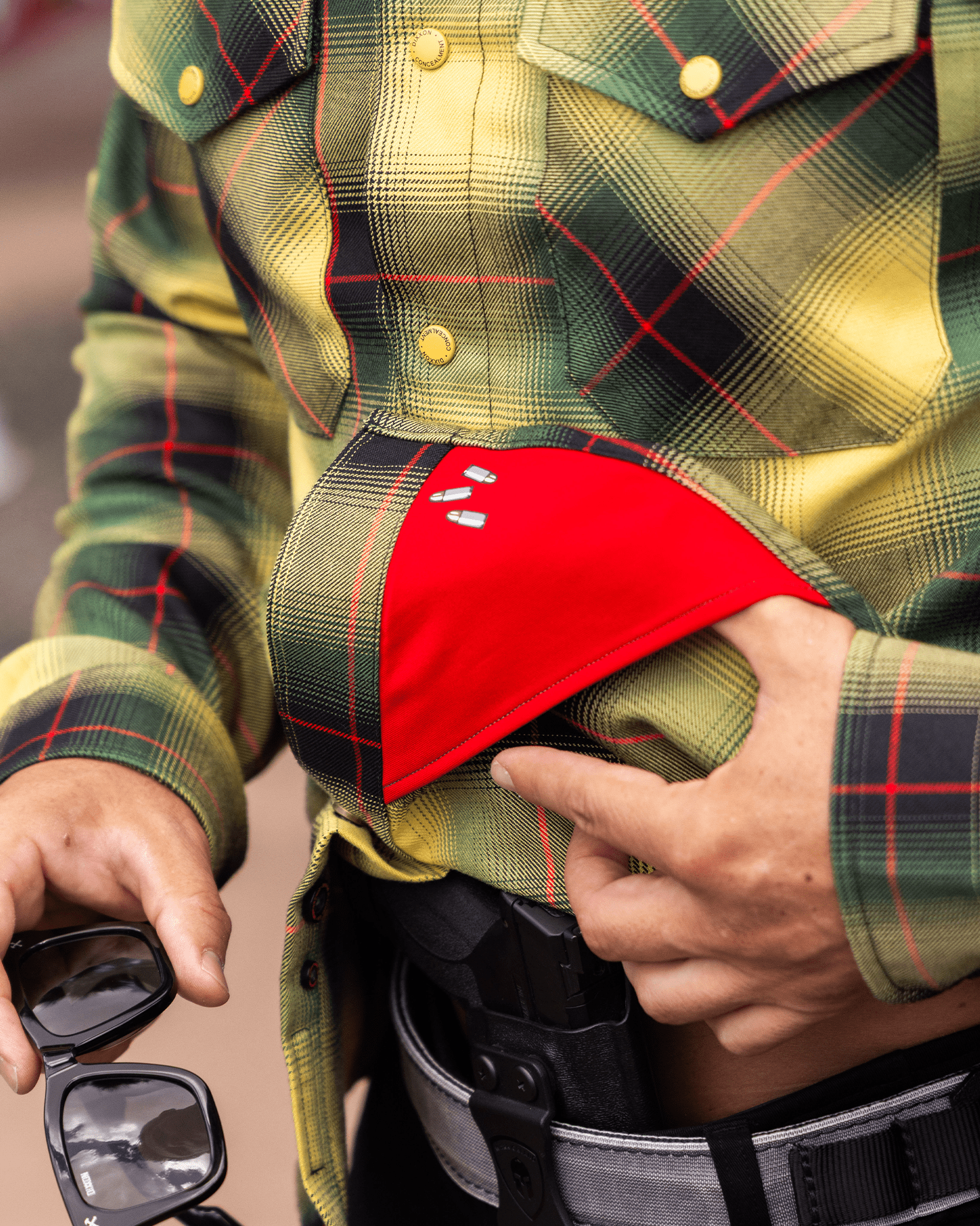 The Concealment Flannel - Dixxon Flannel Co.