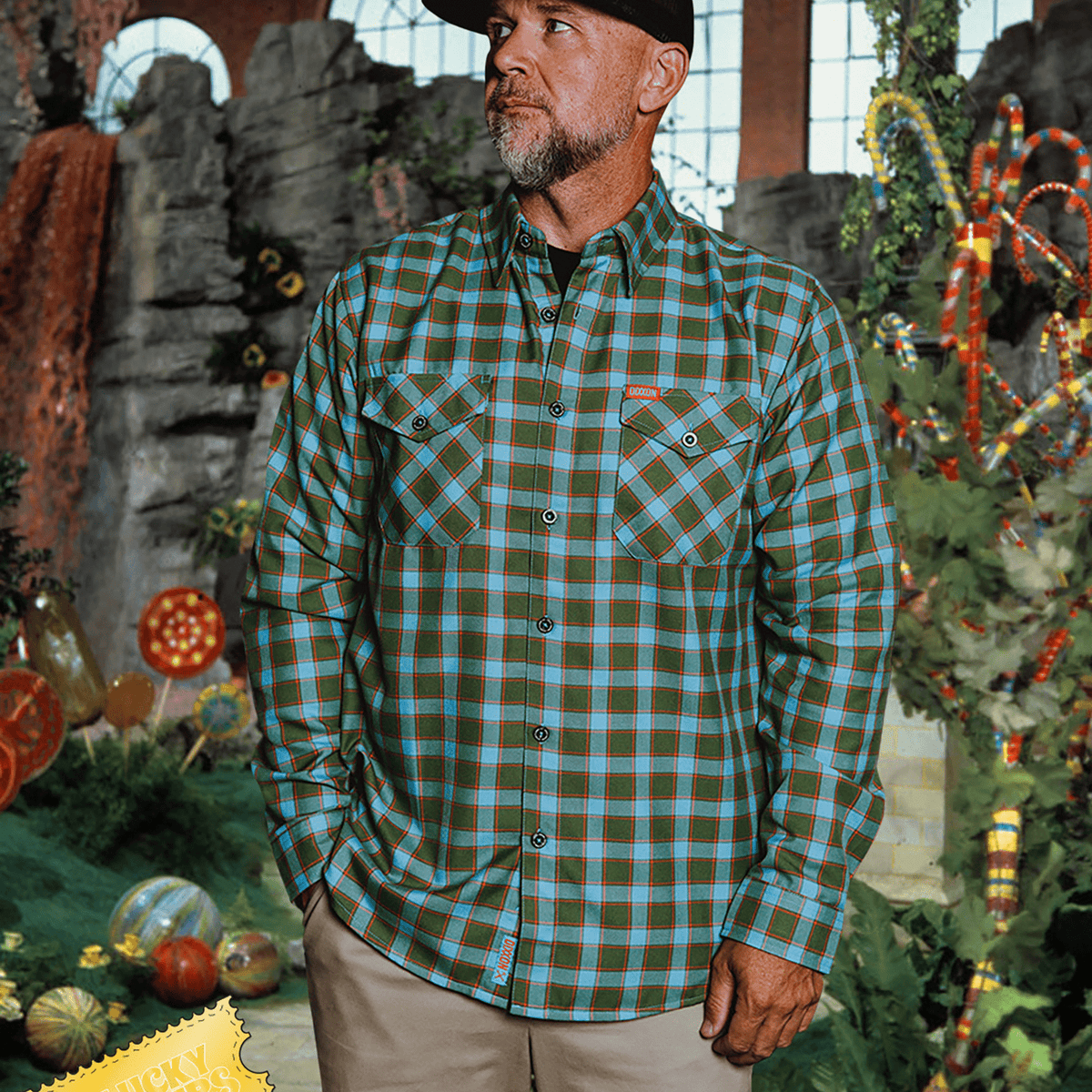 Golden Ticket Flannel: Shop Dixxon's Quality Plaid Shirt