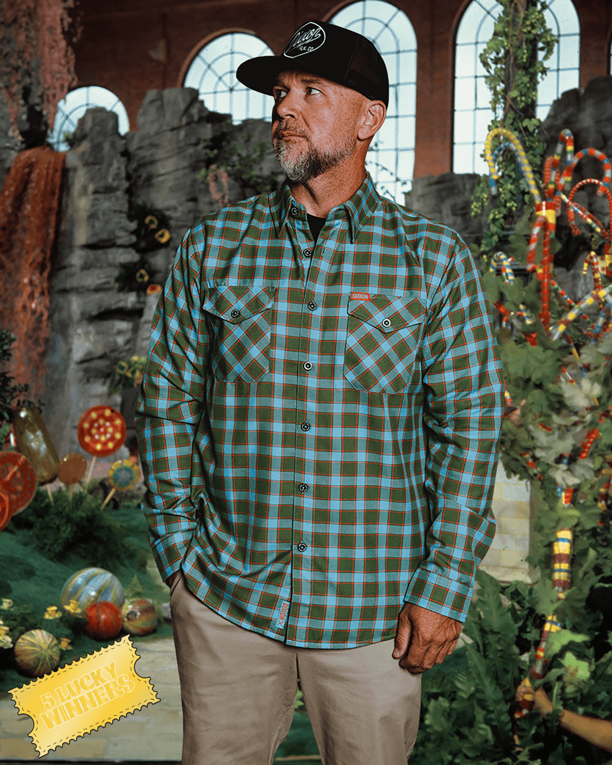 The Golden Ticket Flannel - view 1