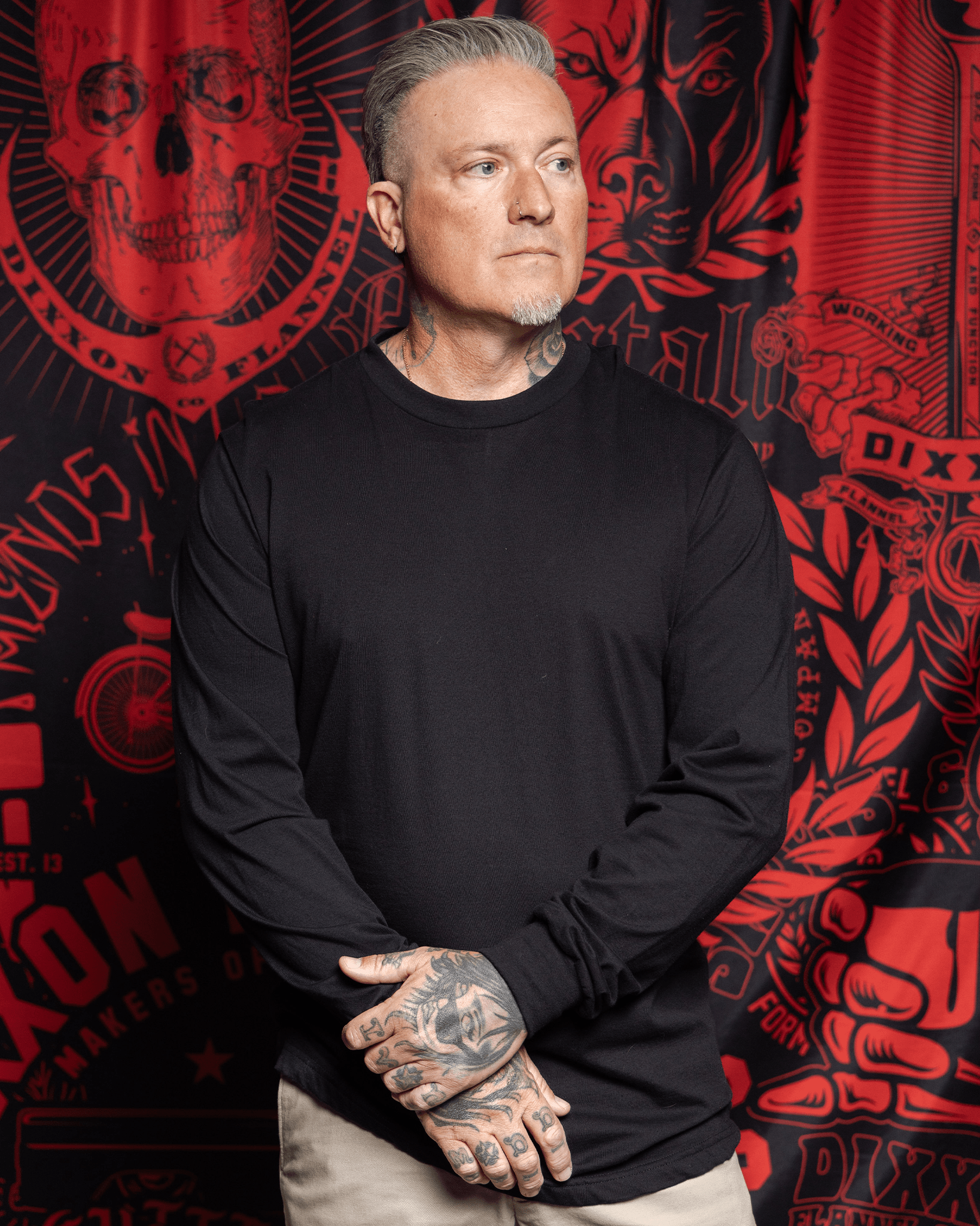 The Perfect Long Sleeve Tee - Black - Dixxon Flannel Co.