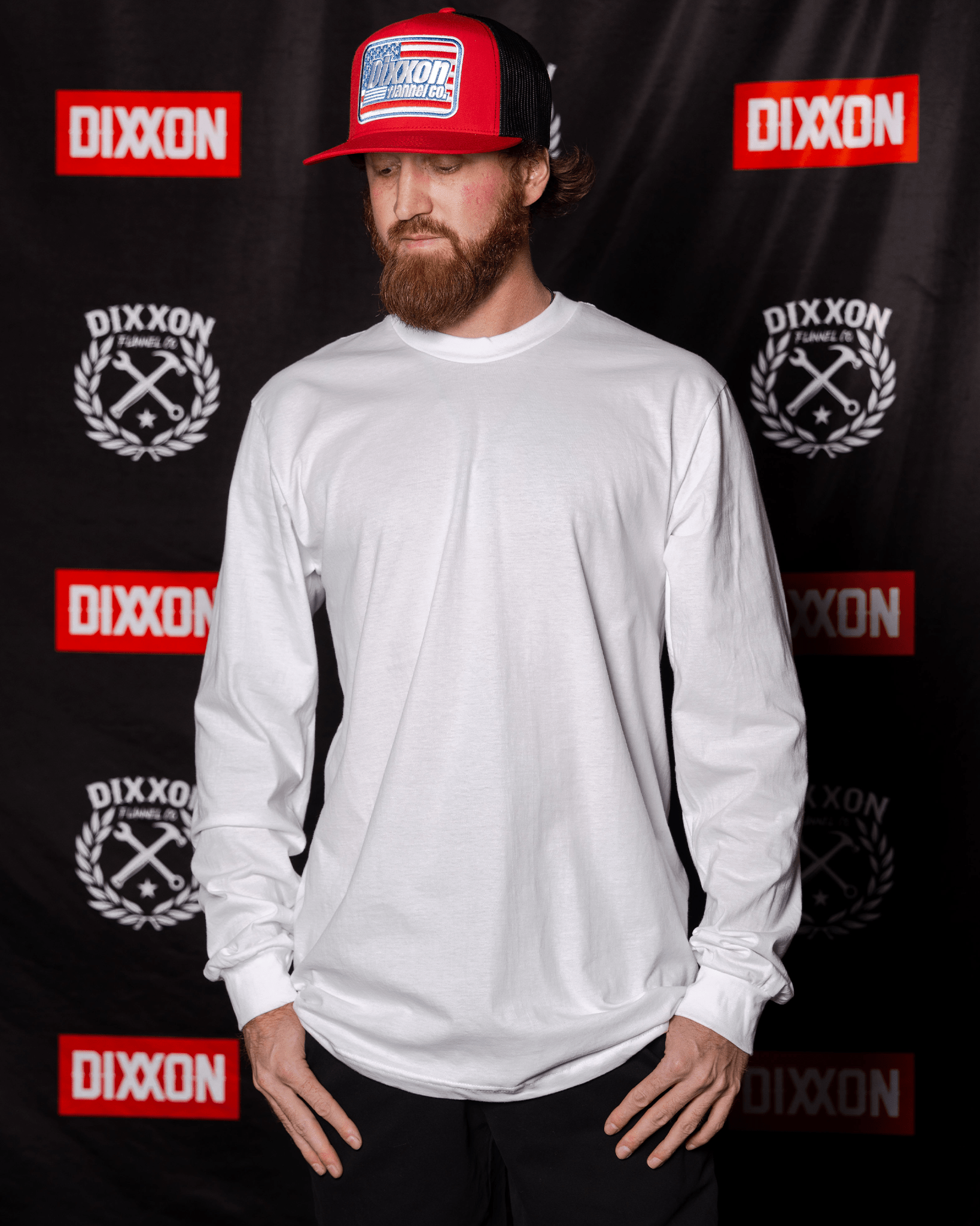 The Perfect Long Sleeve Tee - White - Dixxon Flannel Co.