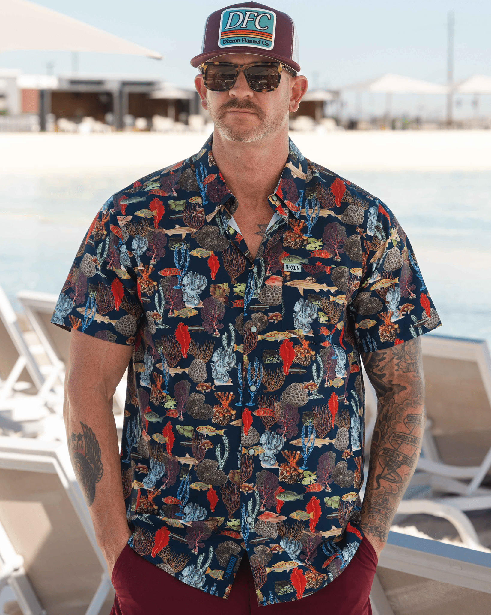 The Reef Party Shirt - Dixxon Flannel Co.