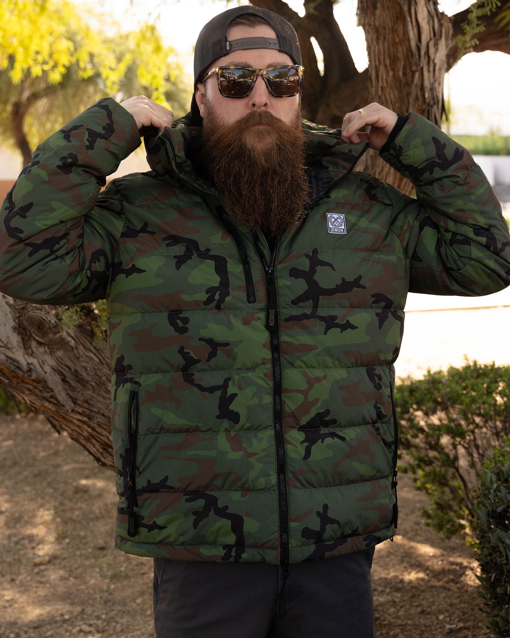 The Ridge Down Jacket - Camo - Dixxon Flannel Co.