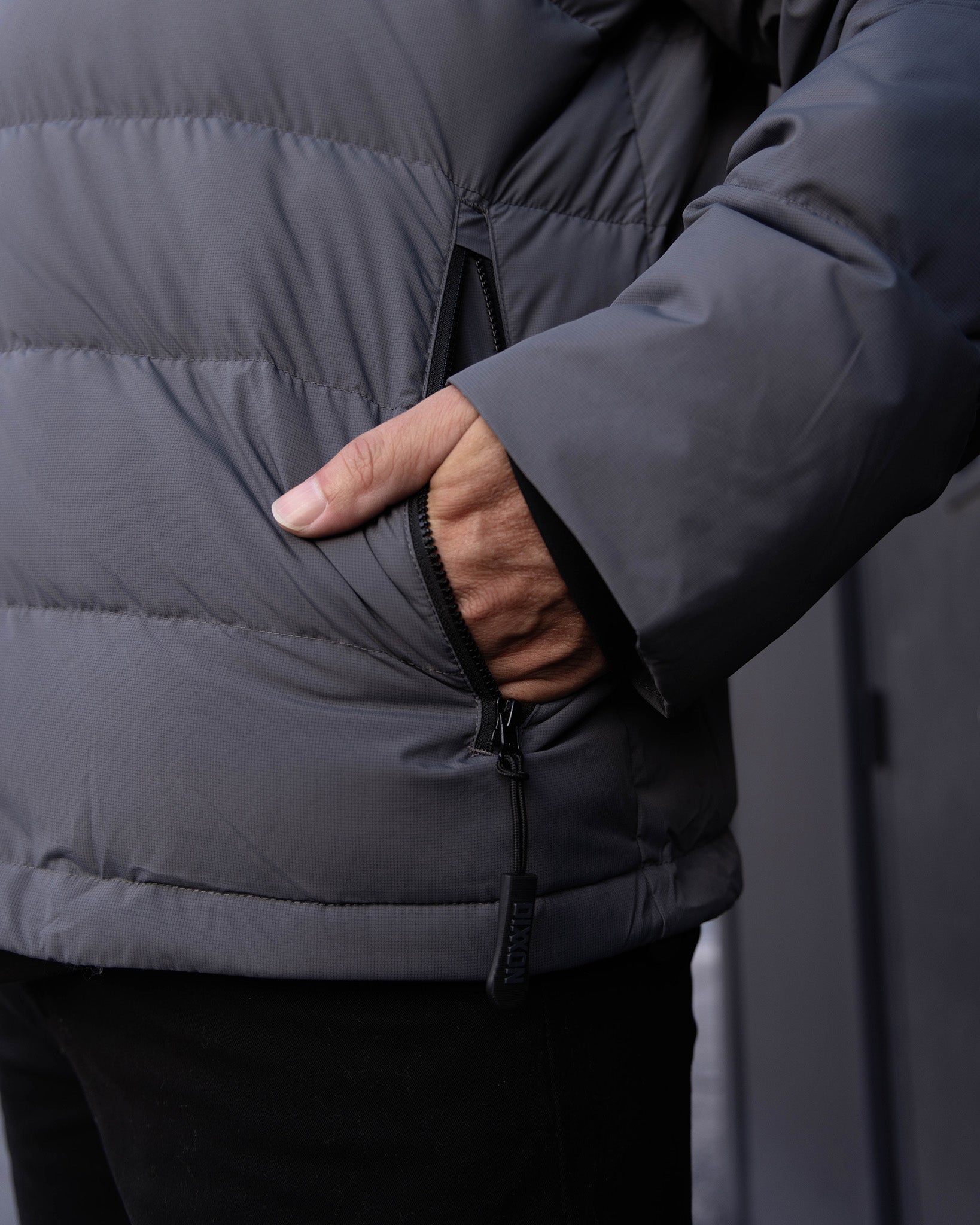 The Ridge Down Jacket - Gray - Dixxon Flannel Co.