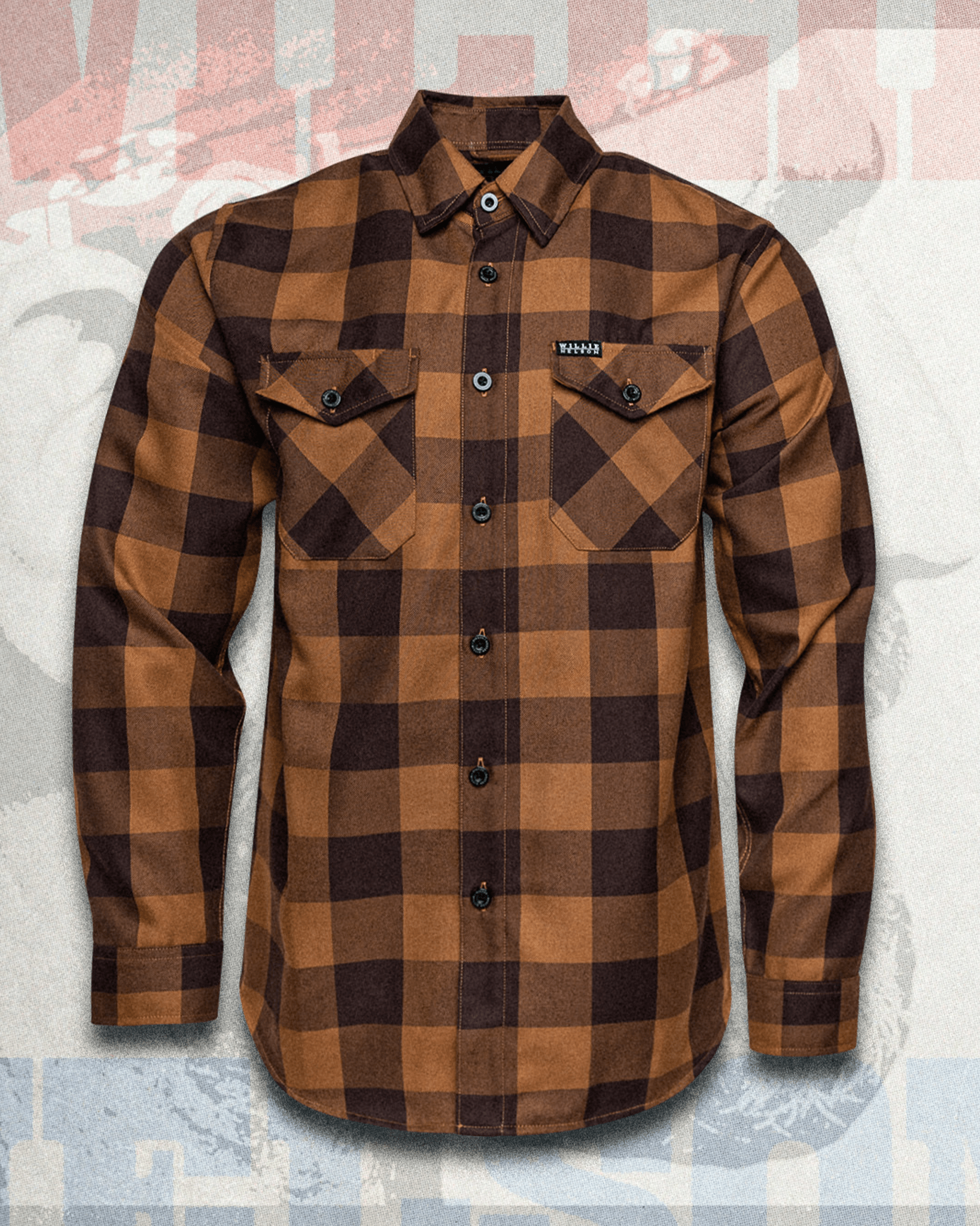 The Willie Nelson Flannel - Dixxon Flannel Co.
