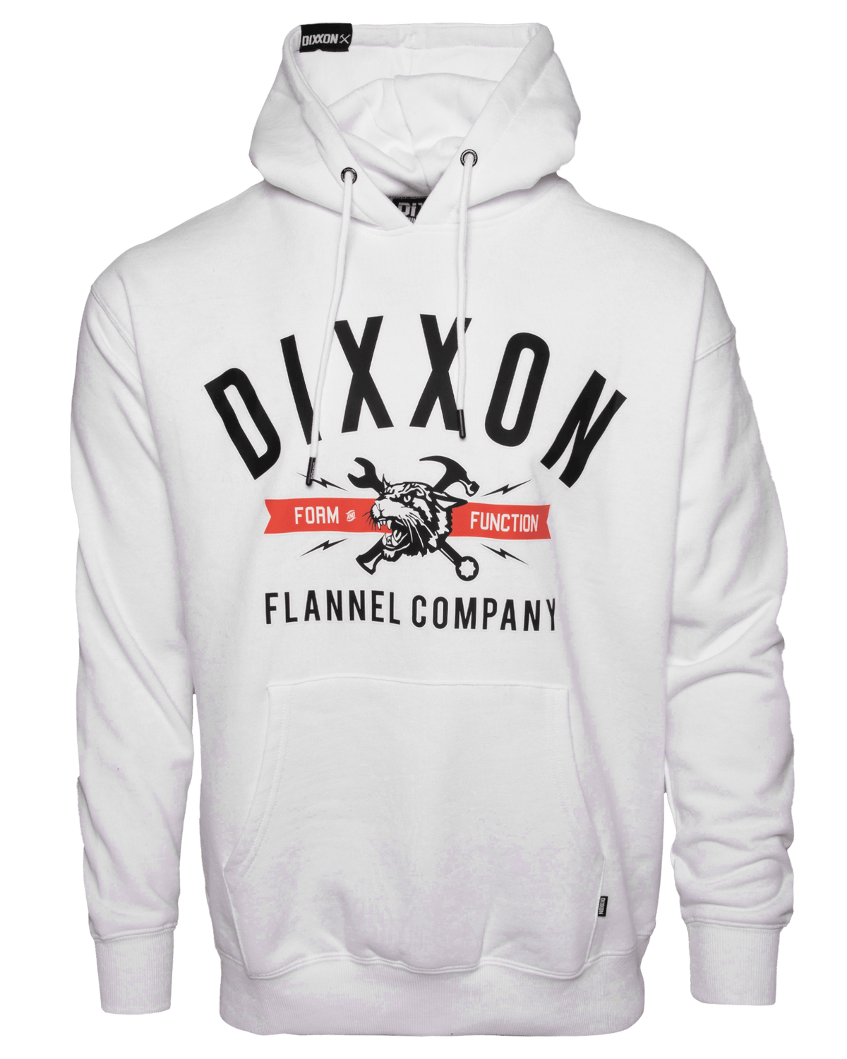 Tiger Pullover Hoodie - White - view 2
