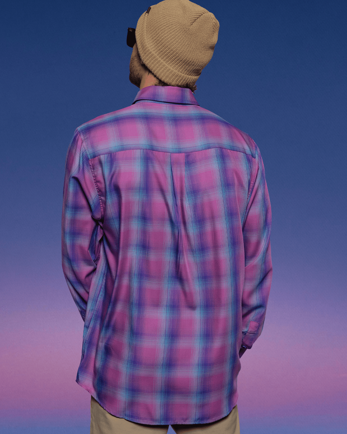 Twilight Wedge Bamboo Long Sleeve - Dixxon Flannel Co. view 3
