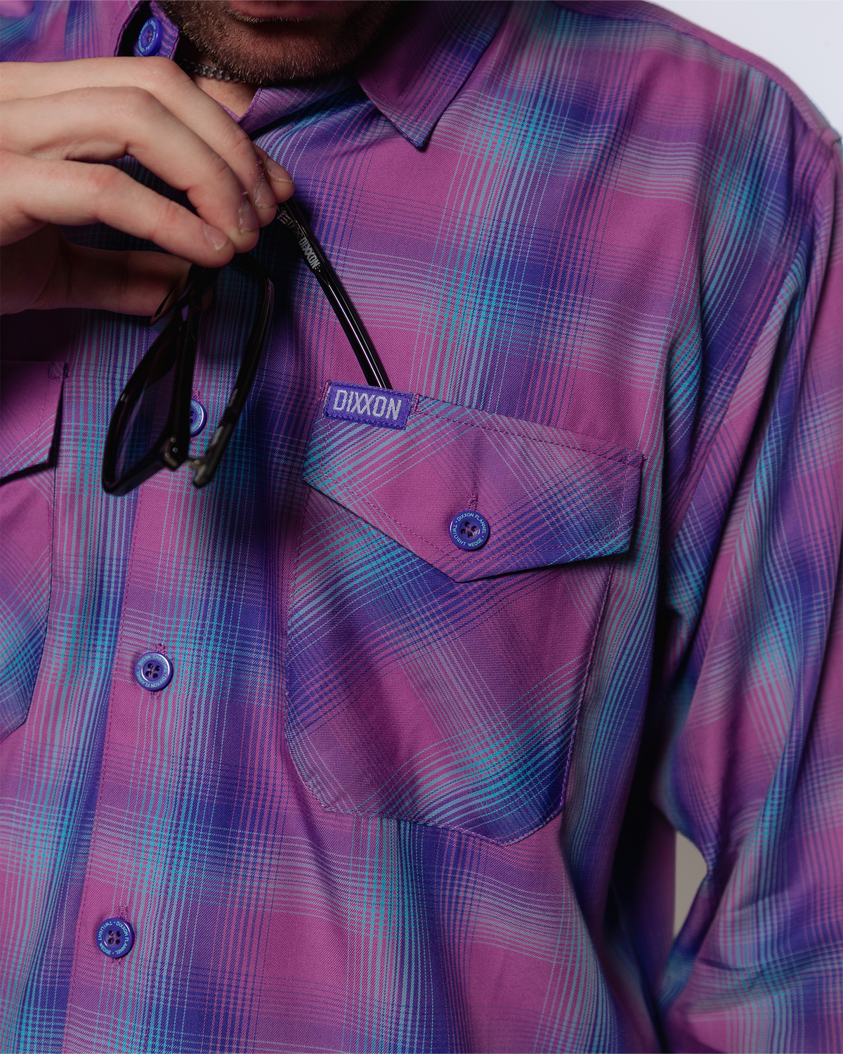 Twilight Wedge Bamboo Long Sleeve - Dixxon Flannel Co. view 7