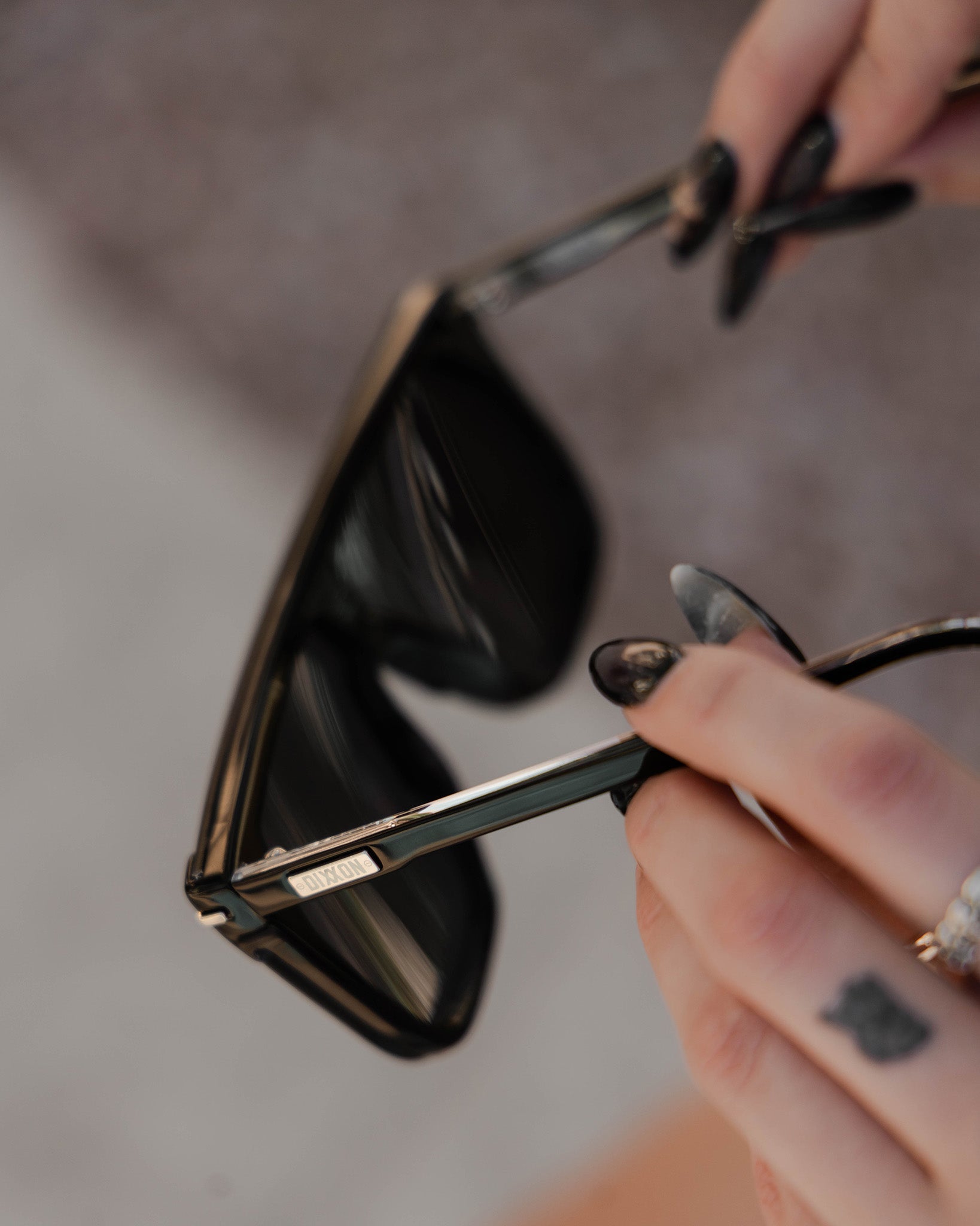 Vega Sunglasses - Black & Gray - Dixxon Flannel Co.