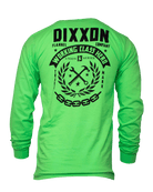 Weld Hi Vis Long Sleeve T - Shirt - Safety Green - Dixxon Flannel Co.