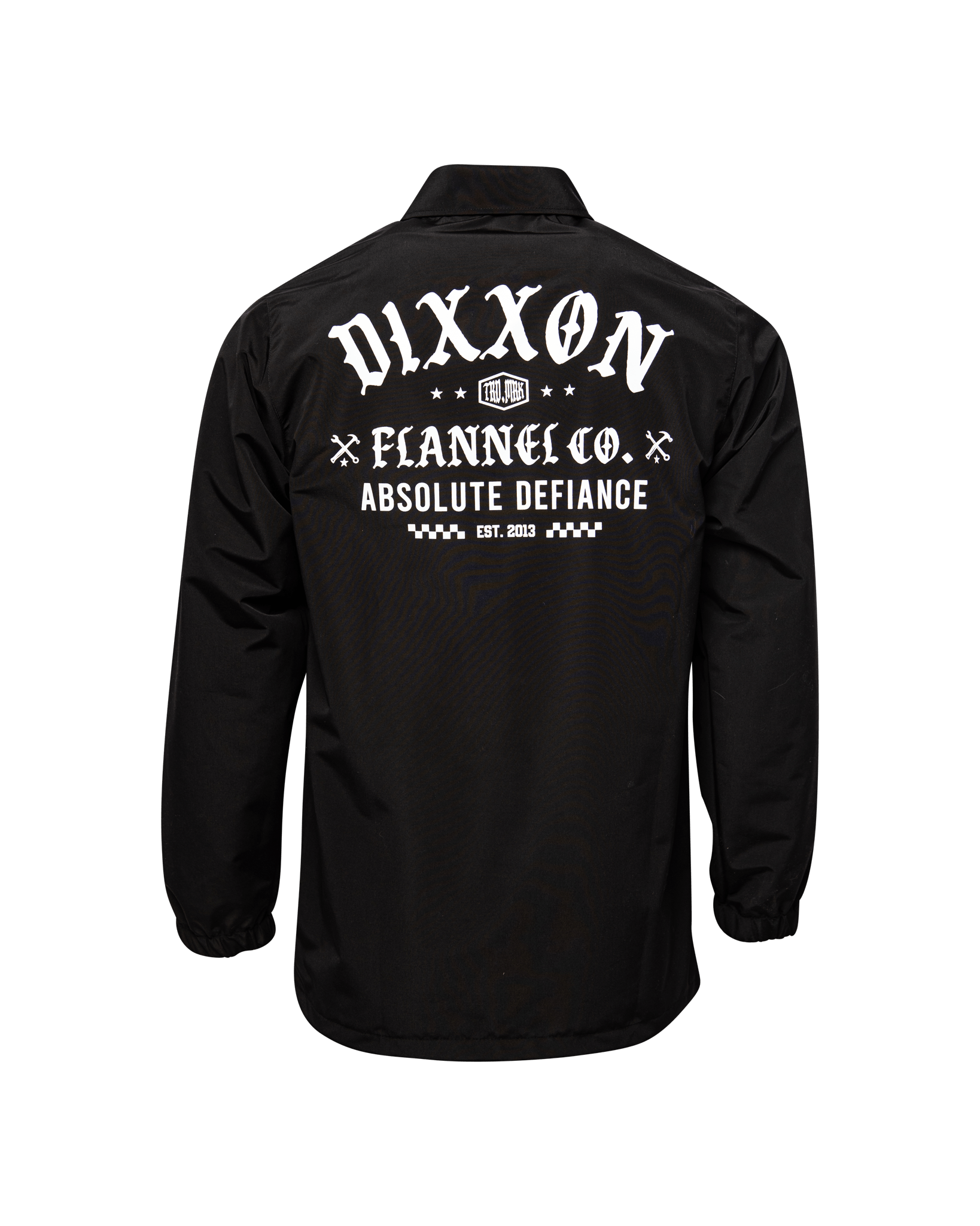 White Cruz Coaches Jacket - Black - Dixxon Flannel Co.
