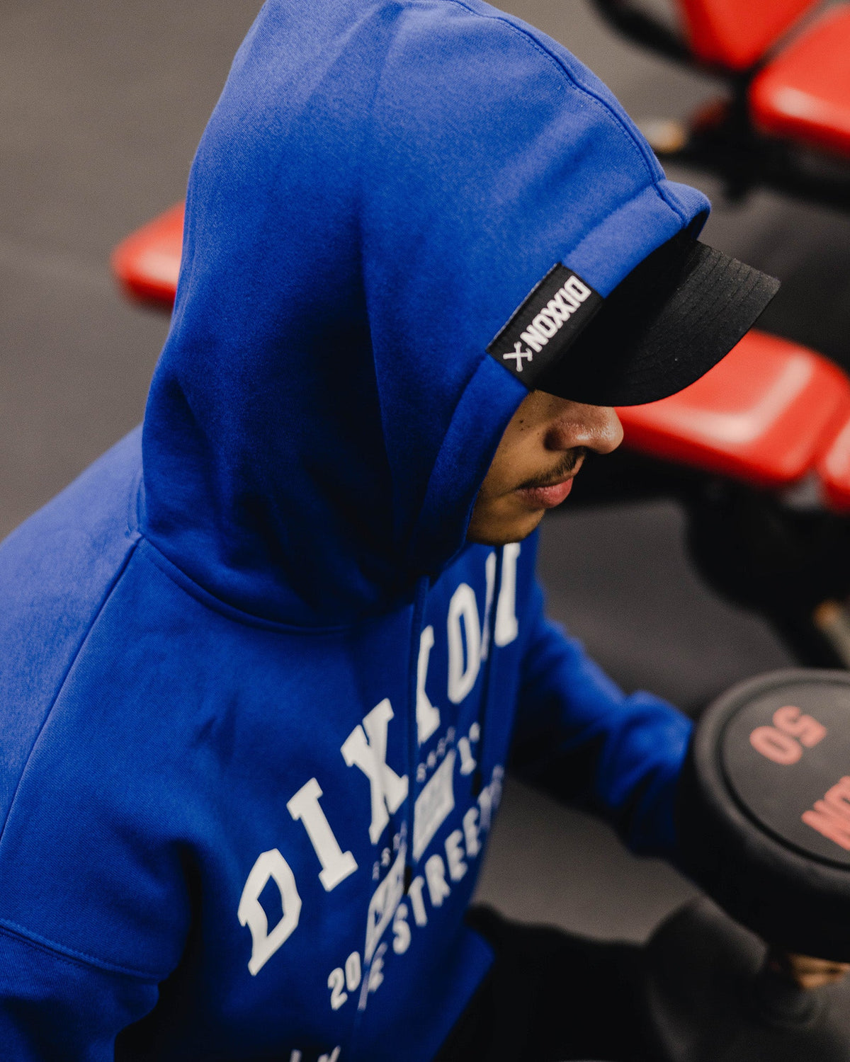 White In The Streets Pullover Hoodie - Blue - view 5