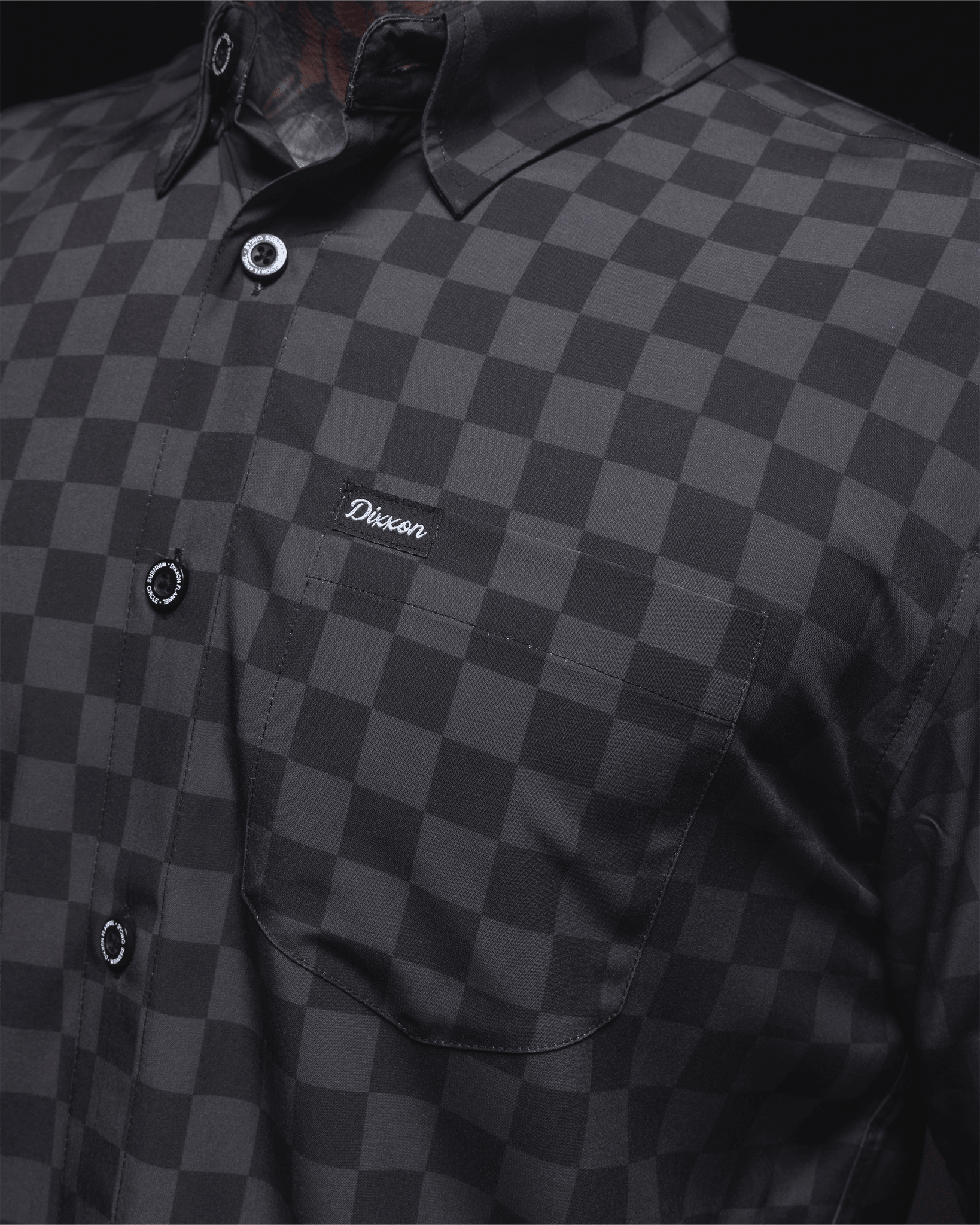 Winner's Circle Party Shirt - Black & Gray - Dixxon Flannel Co.