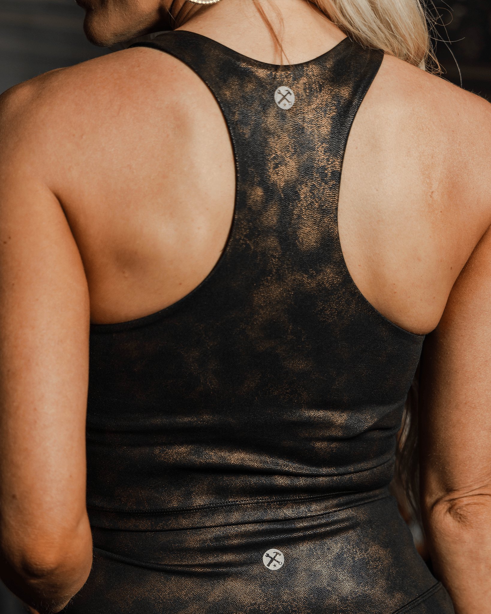 Women's 24K Gold Crop Top - Dixxon Flannel Co.