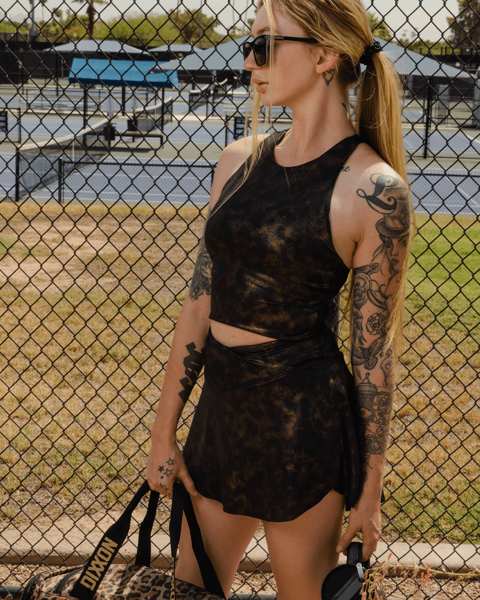 Women's 24K Gold Crop Top - Dixxon Flannel Co.