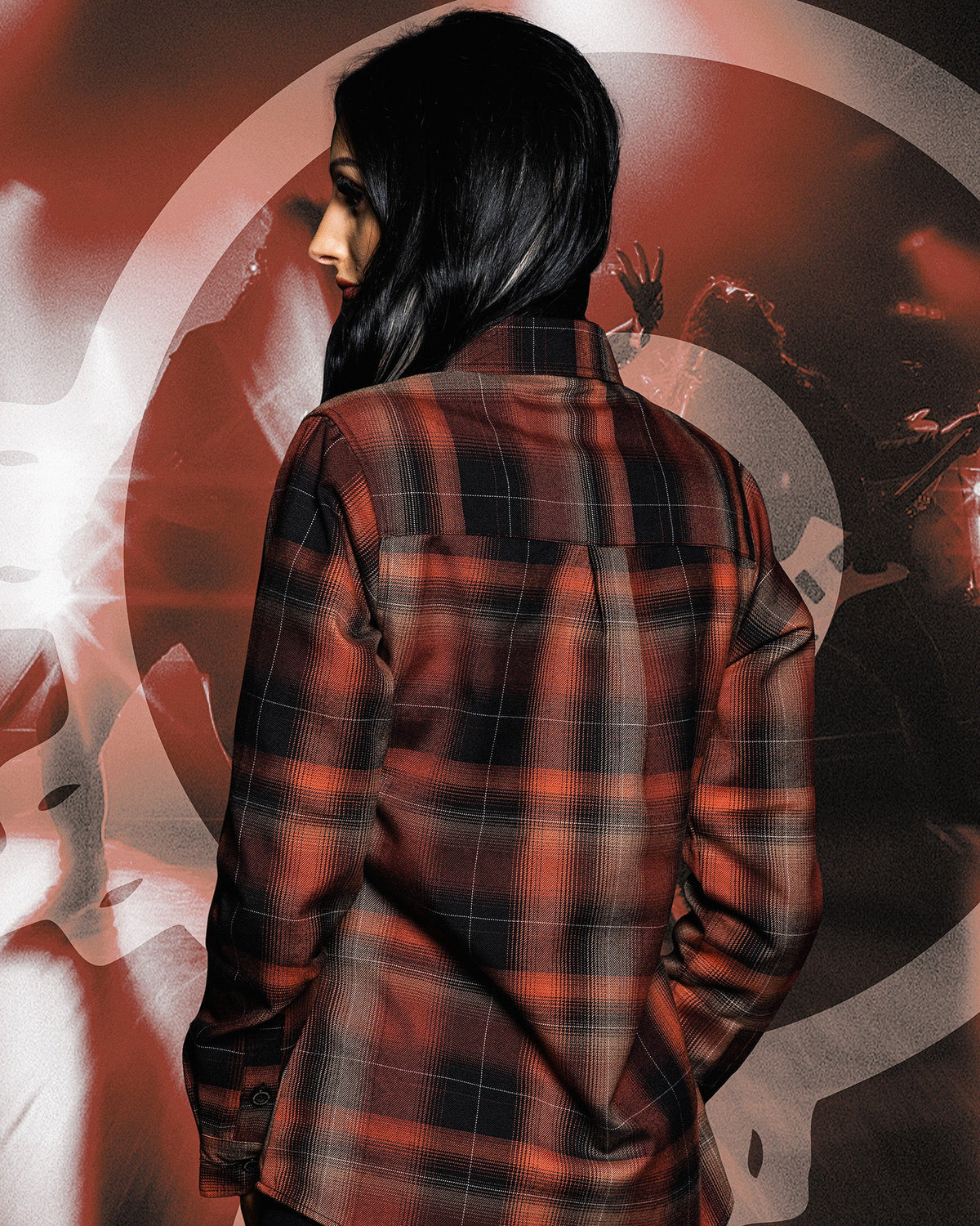 Women's Arch Enemy Blood Dynasty Flannel - view 3